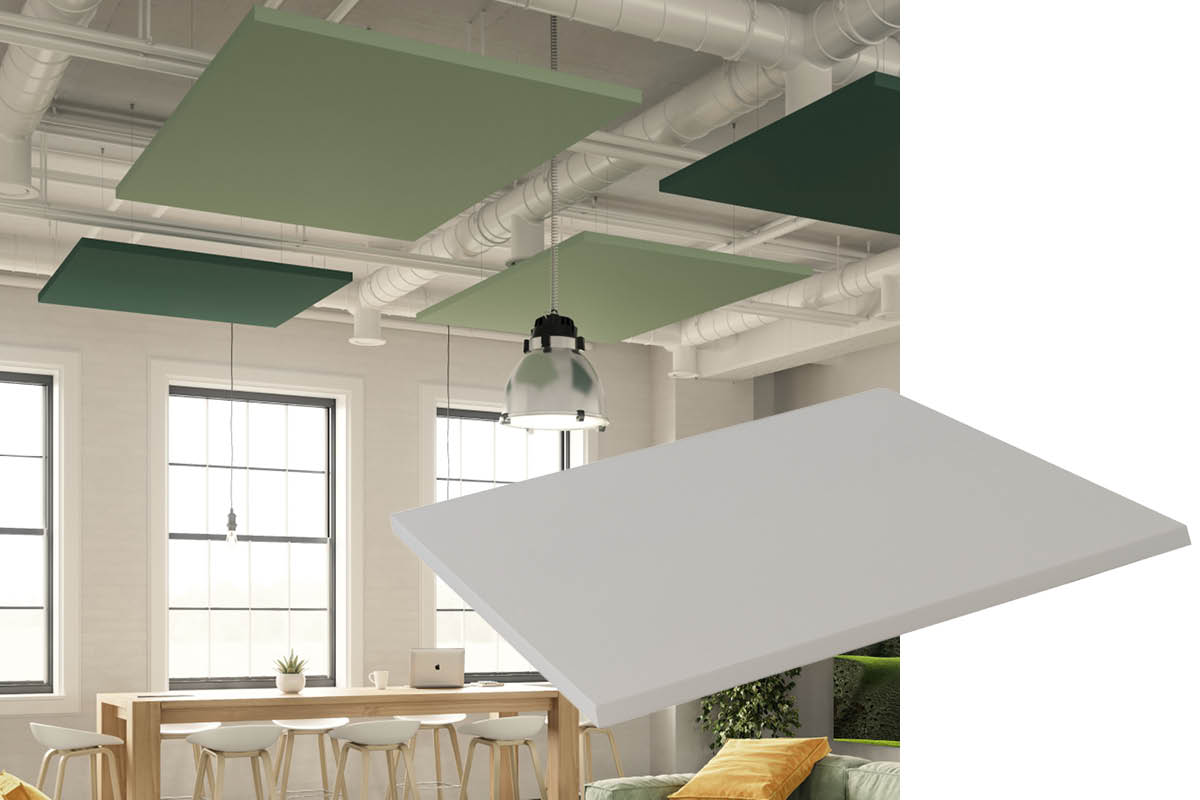 Akustikkplater tak: Nedhengte lydplater