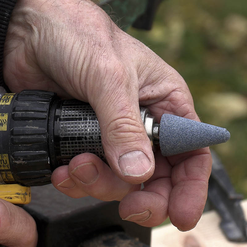 Slibning af hækkesaks