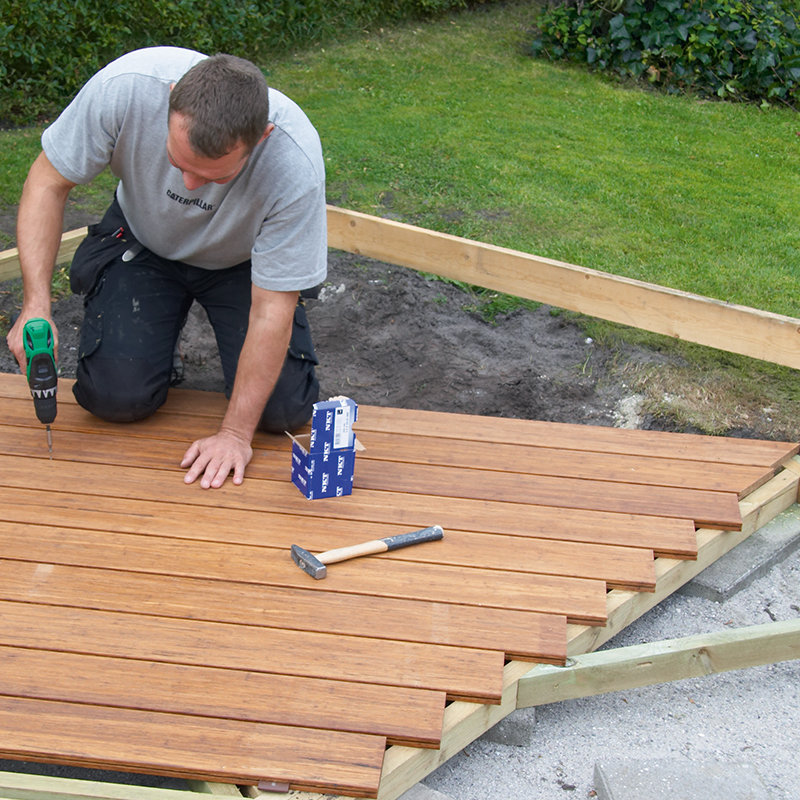 Bambus terrassebord 3