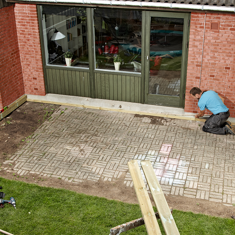 Painekyllästetyt terassilaudat 1