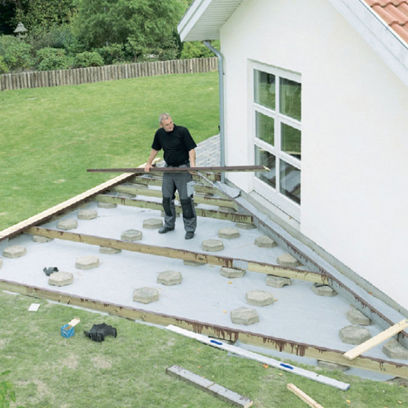 Egetræ terrassebrædder 1