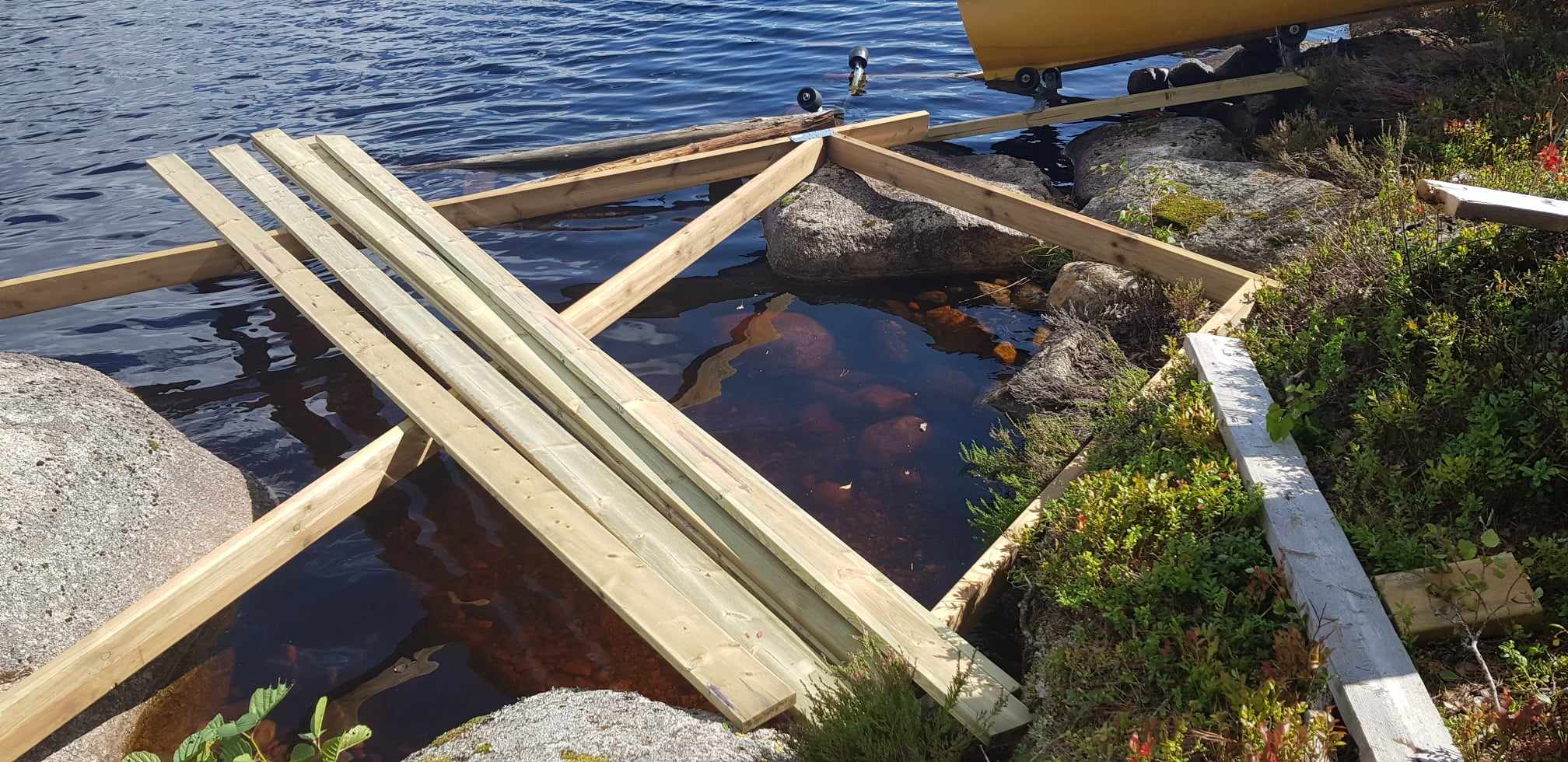 Laituri mittojen mukaan