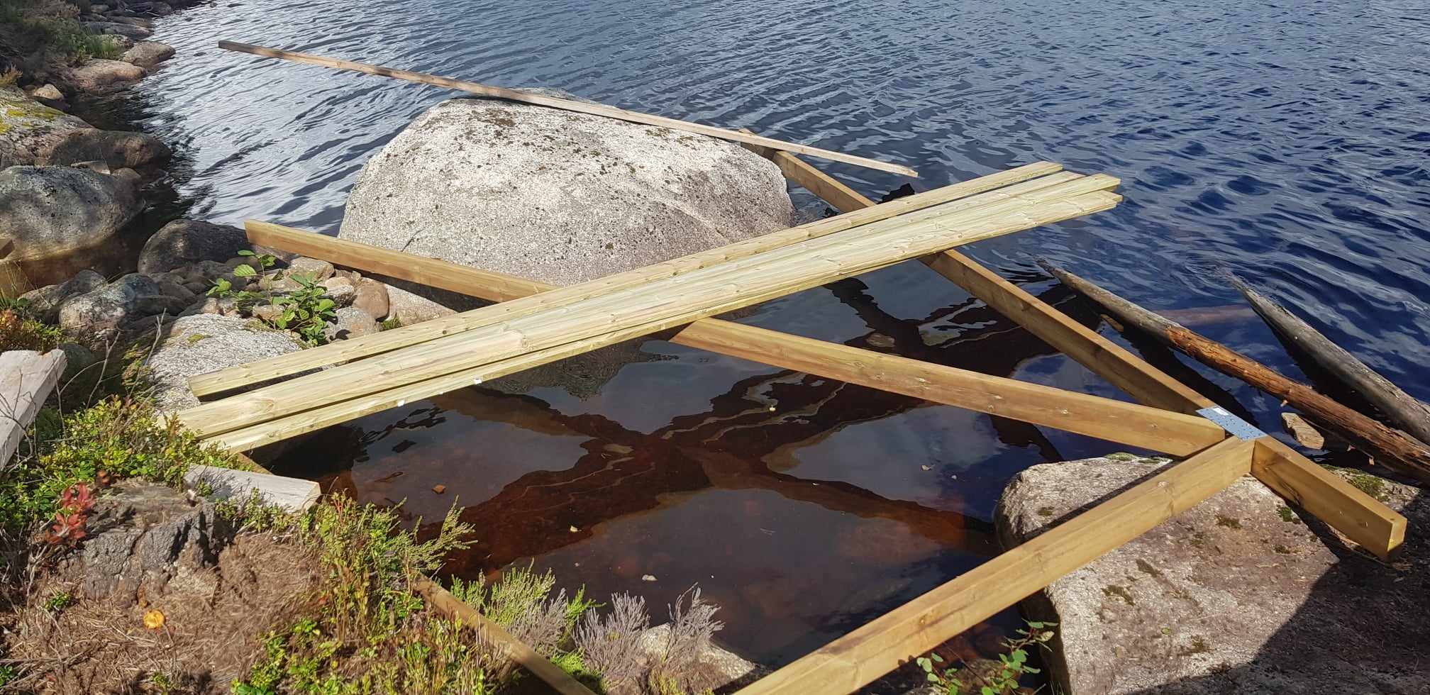 Laituri mittojen mukaan