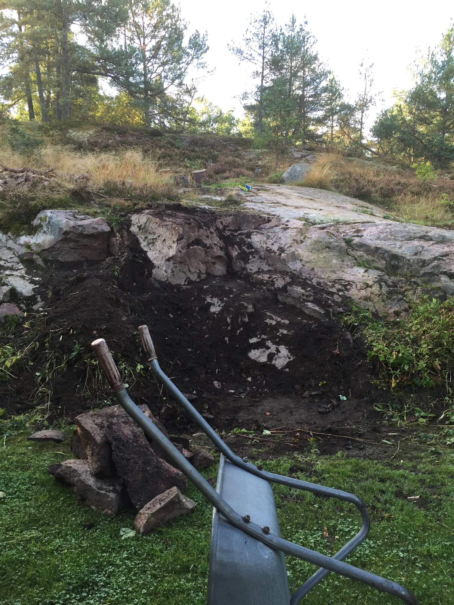 Innebygget badestamp