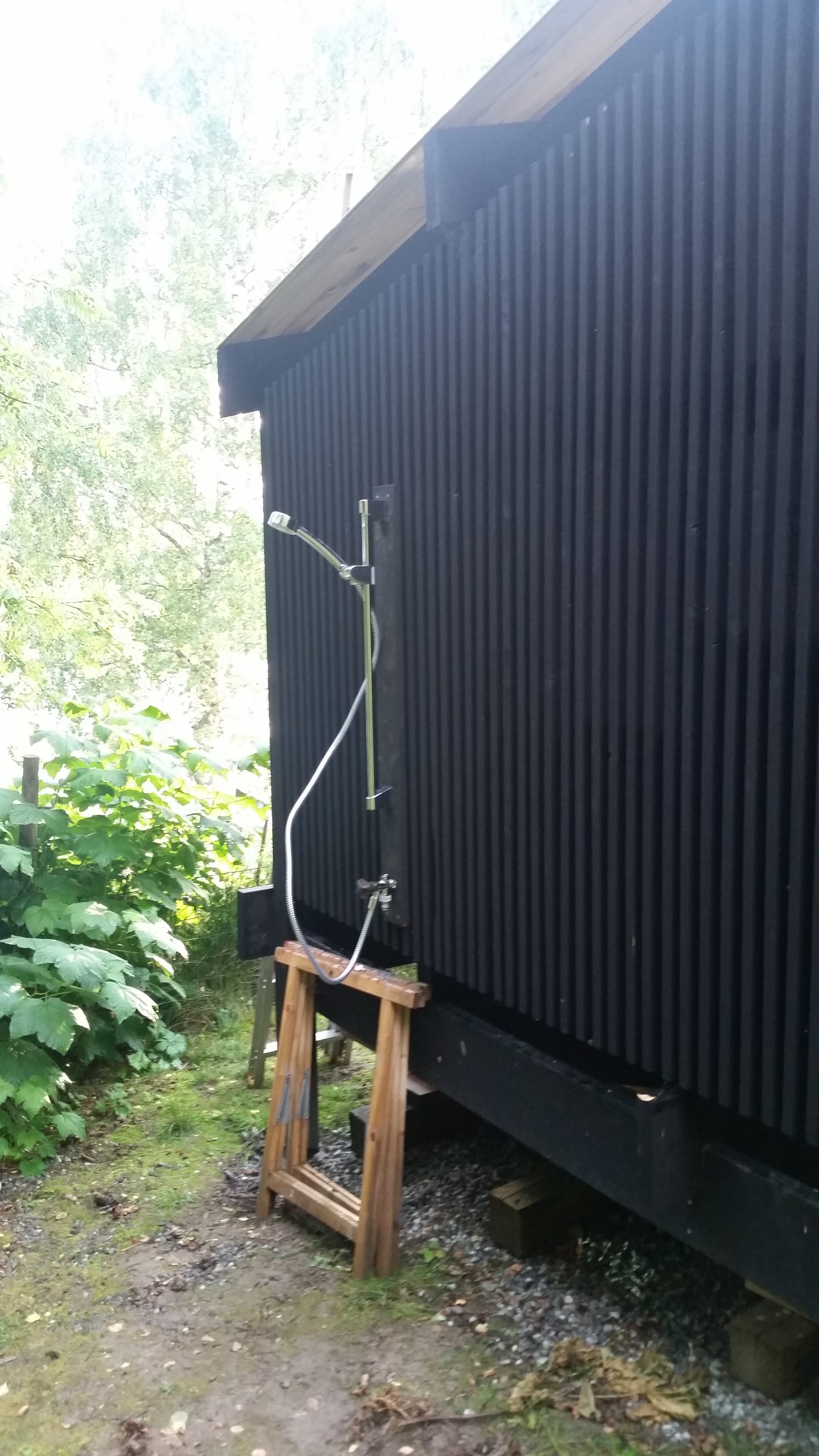 Overbygget badestamp