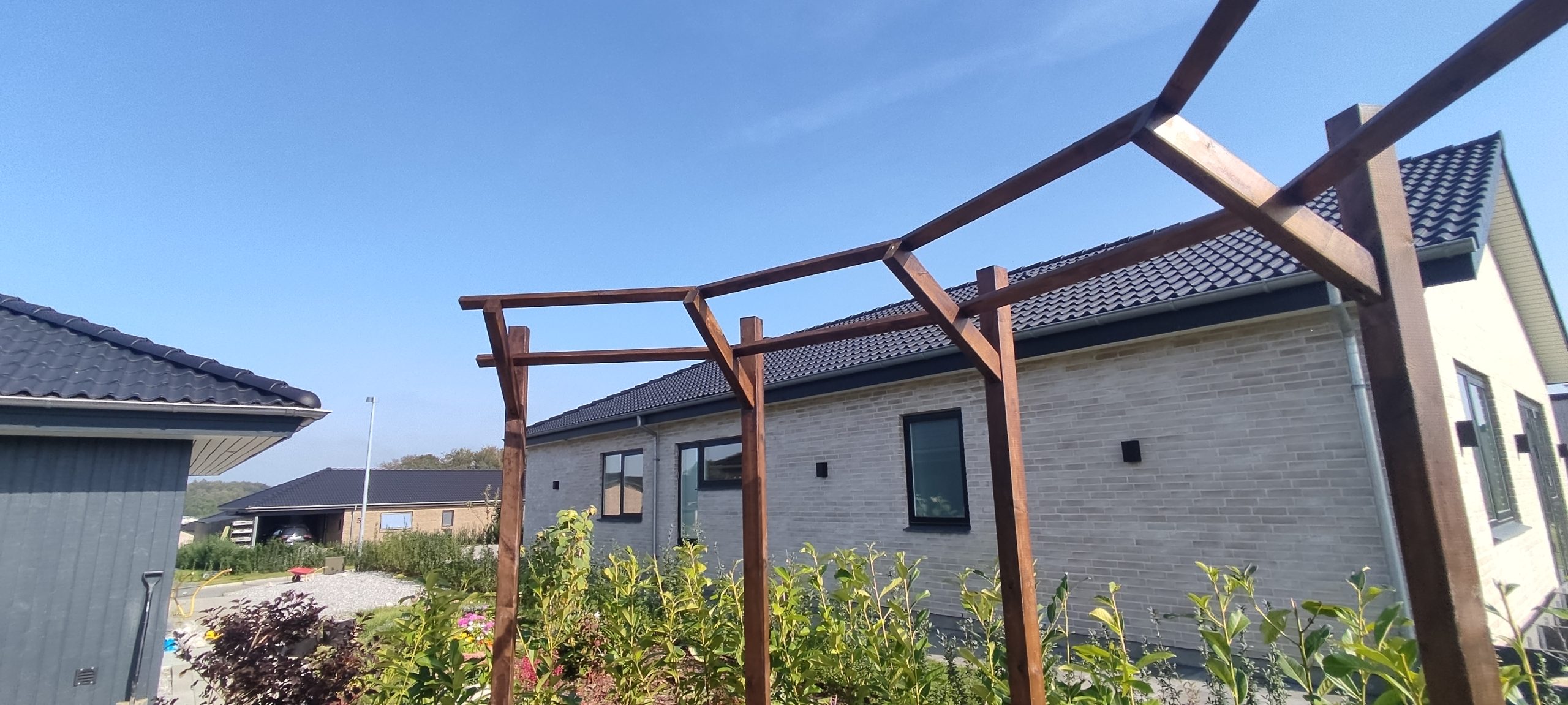 Bålplass med hyggebenk