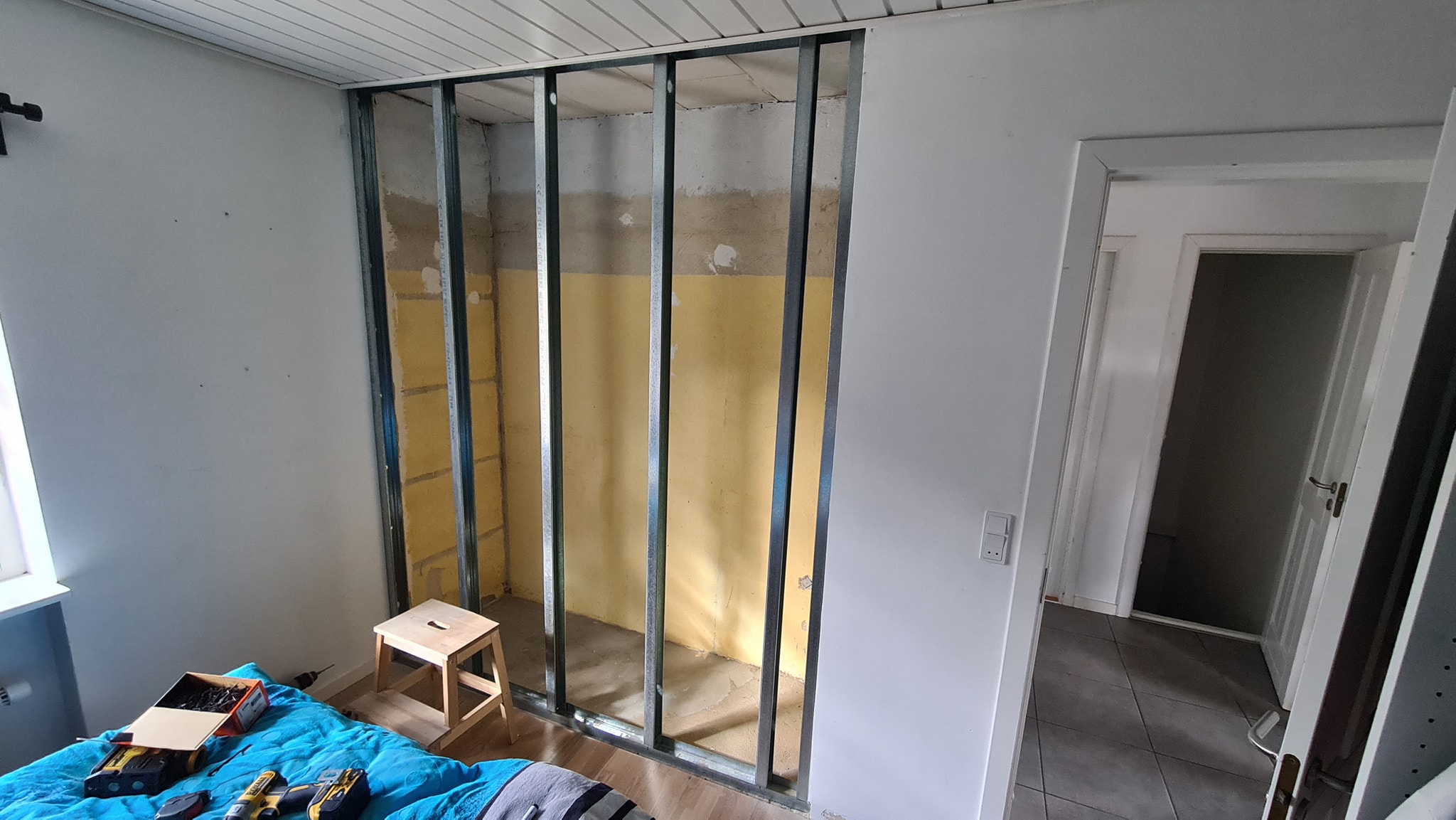 Kylpyhuoneen laajennus