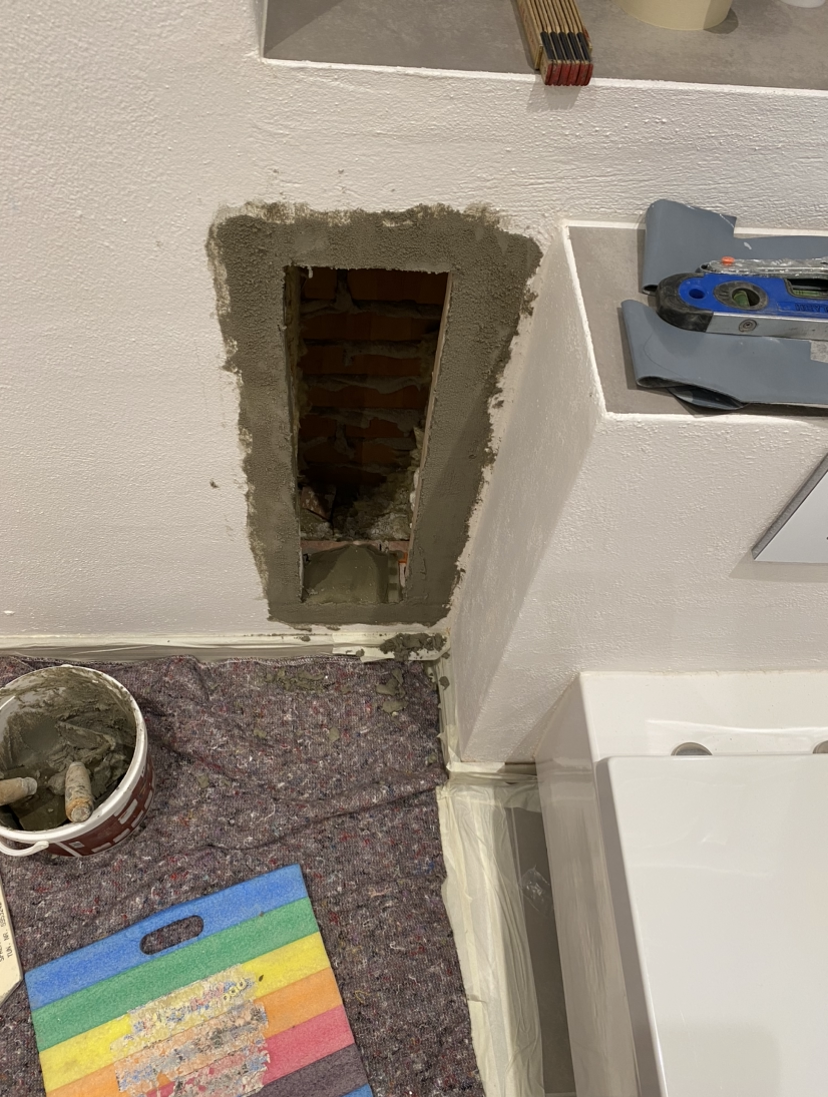 Kylpyhuoneen peruskorjaus