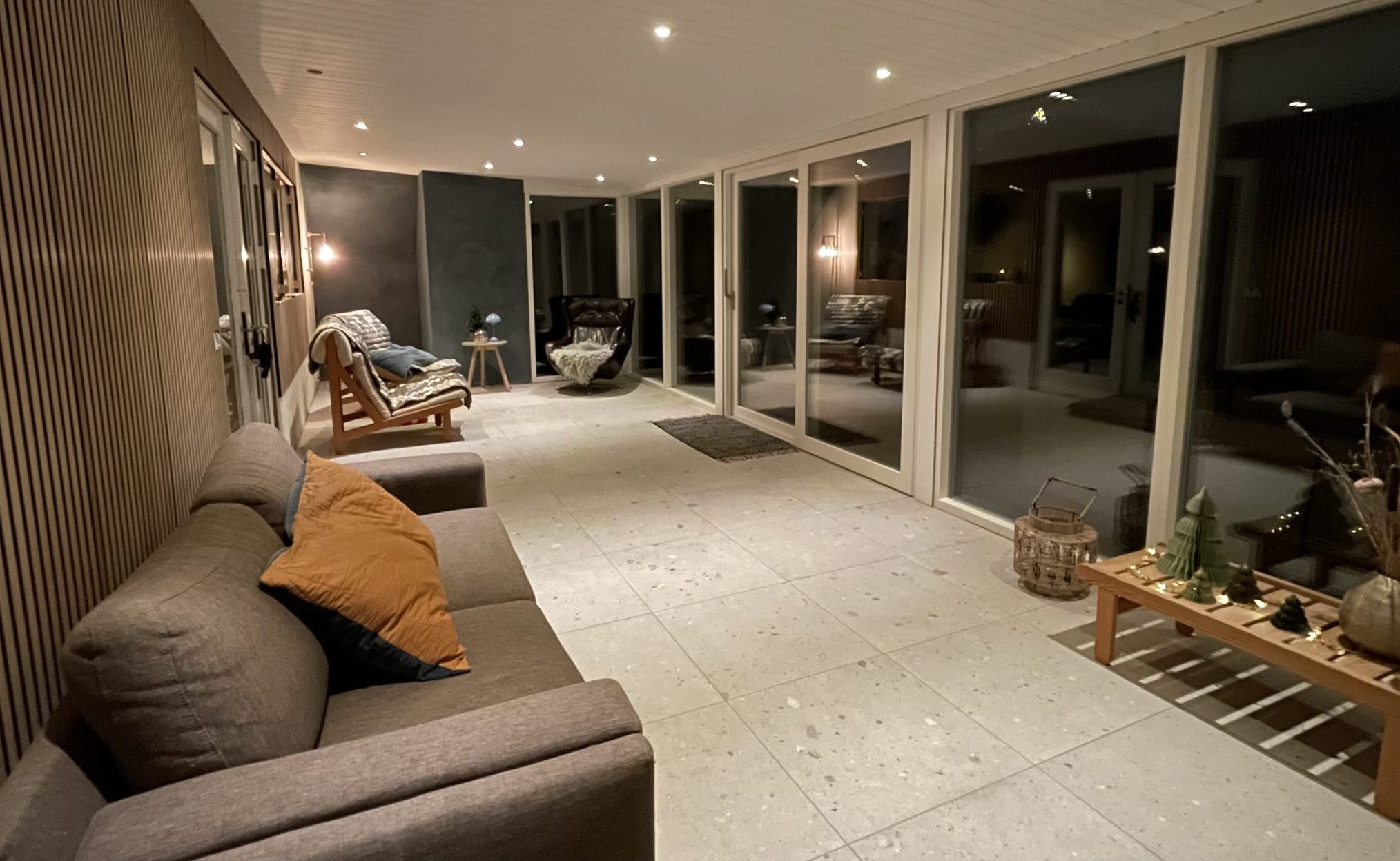 Lattialämmitys lasikuistille