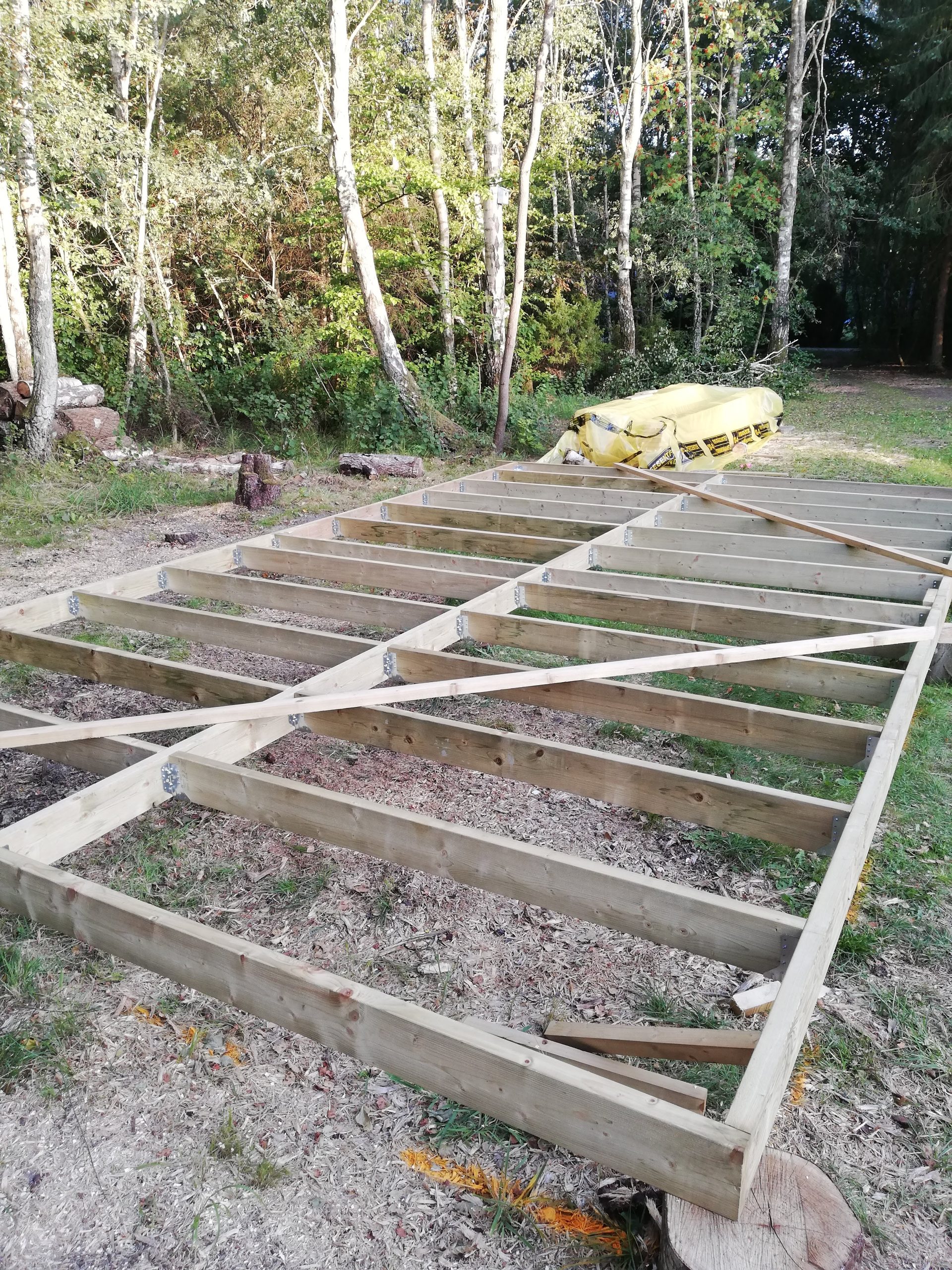 Anneks på punkt fundament af jordskruer