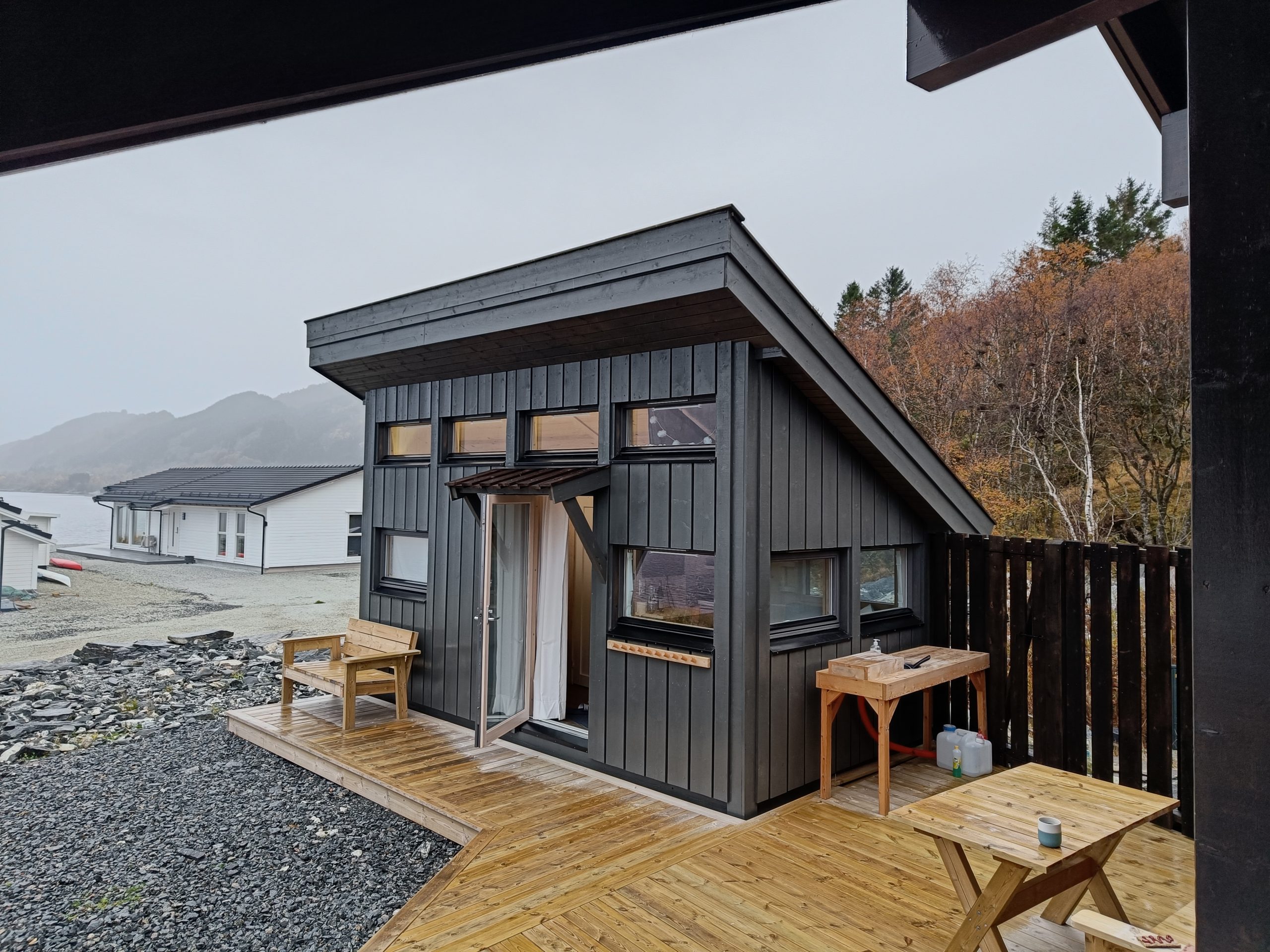 Anneks med tilhørende inventar