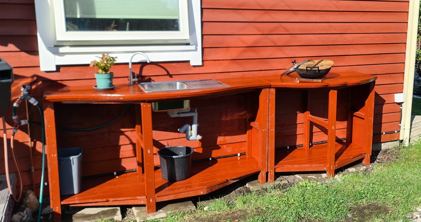 Fra seng til utekjøkken