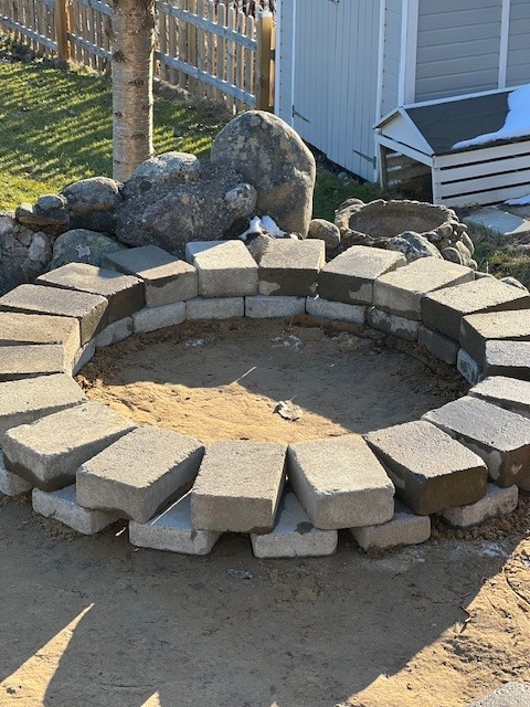 Utekjøkken med liggende bordkledning