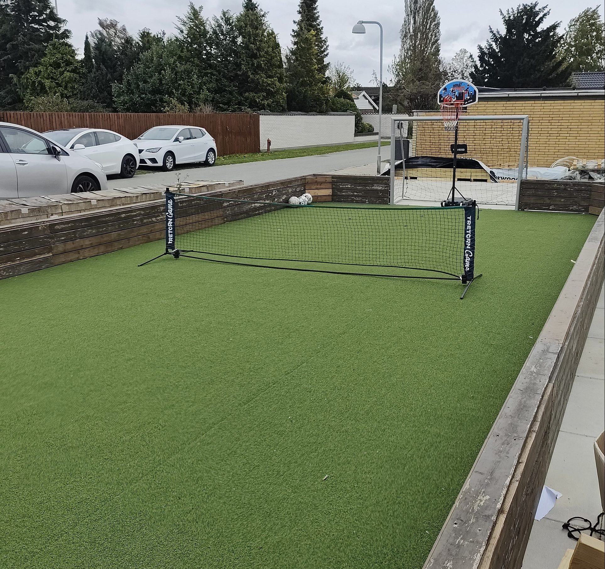 72 kvm. fotballbane med kunstgress