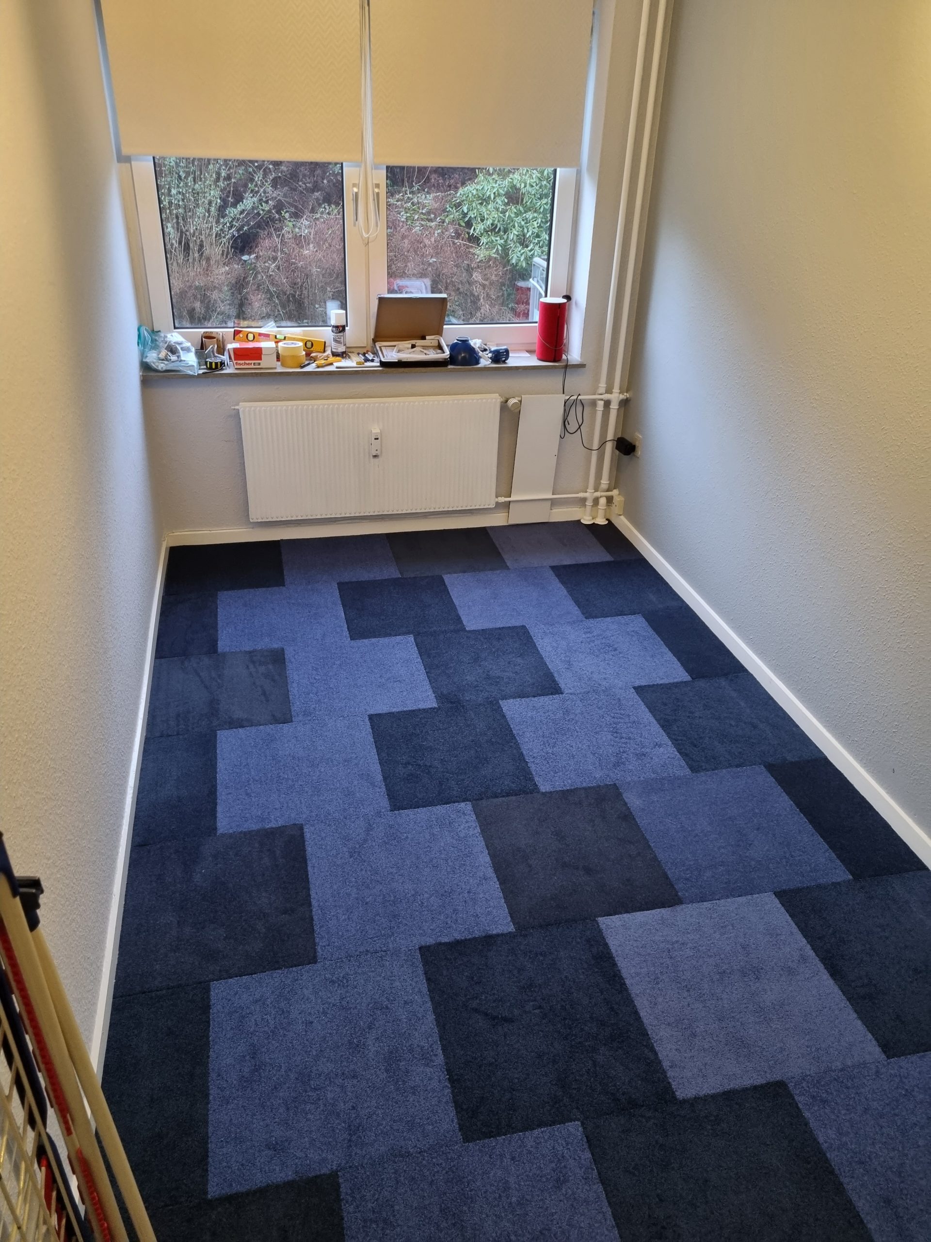 Gæsteseng af klædeskabe