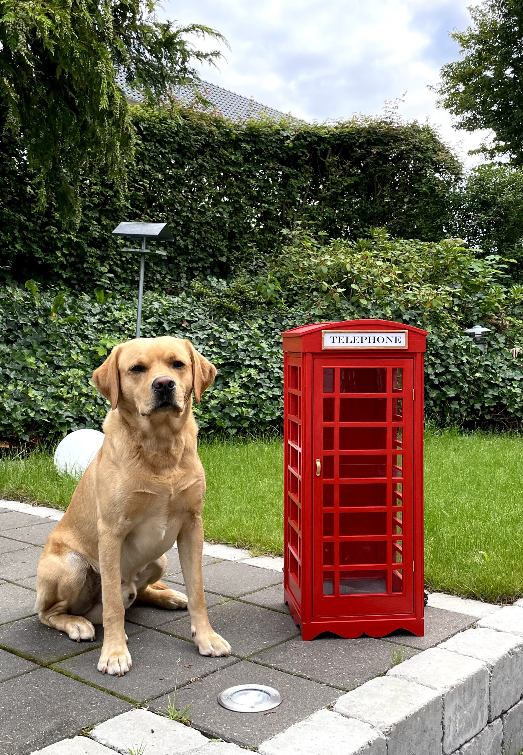 Model af engelsk telefonboks