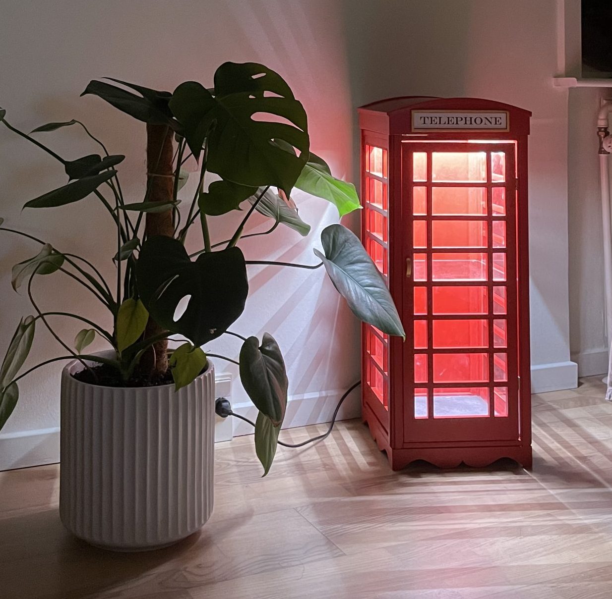 Model af engelsk telefonboks