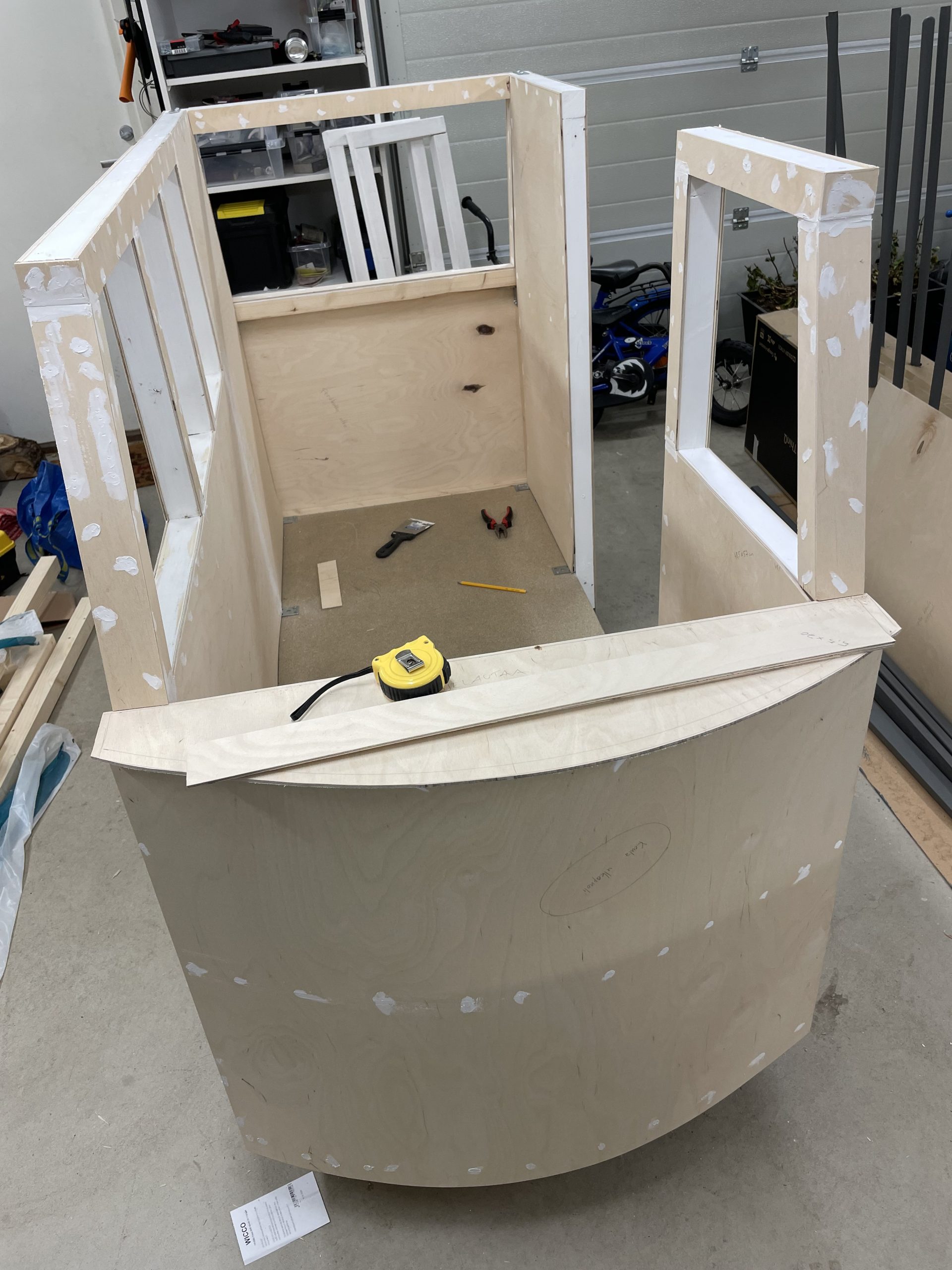 Børneseng som VW-minibus