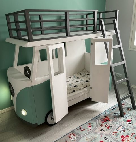 Barnsäng som Folkabuss