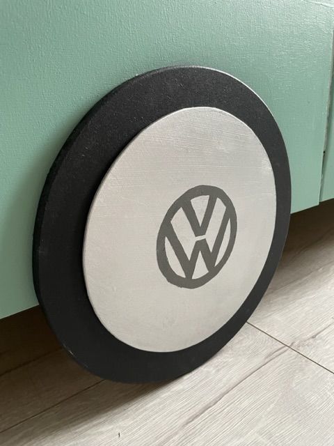 Børneseng som VW-minibus