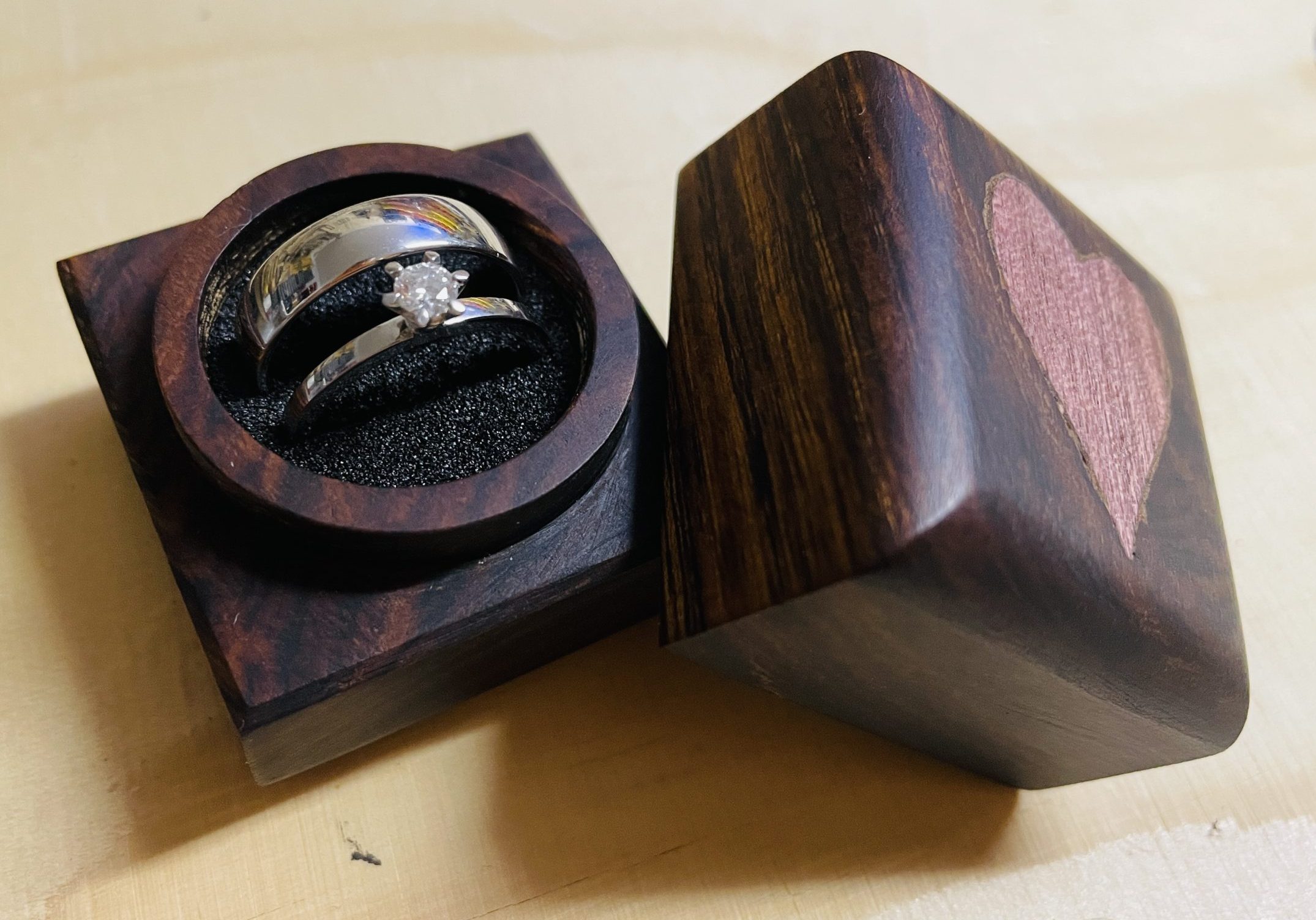 Æske til vielsesringe