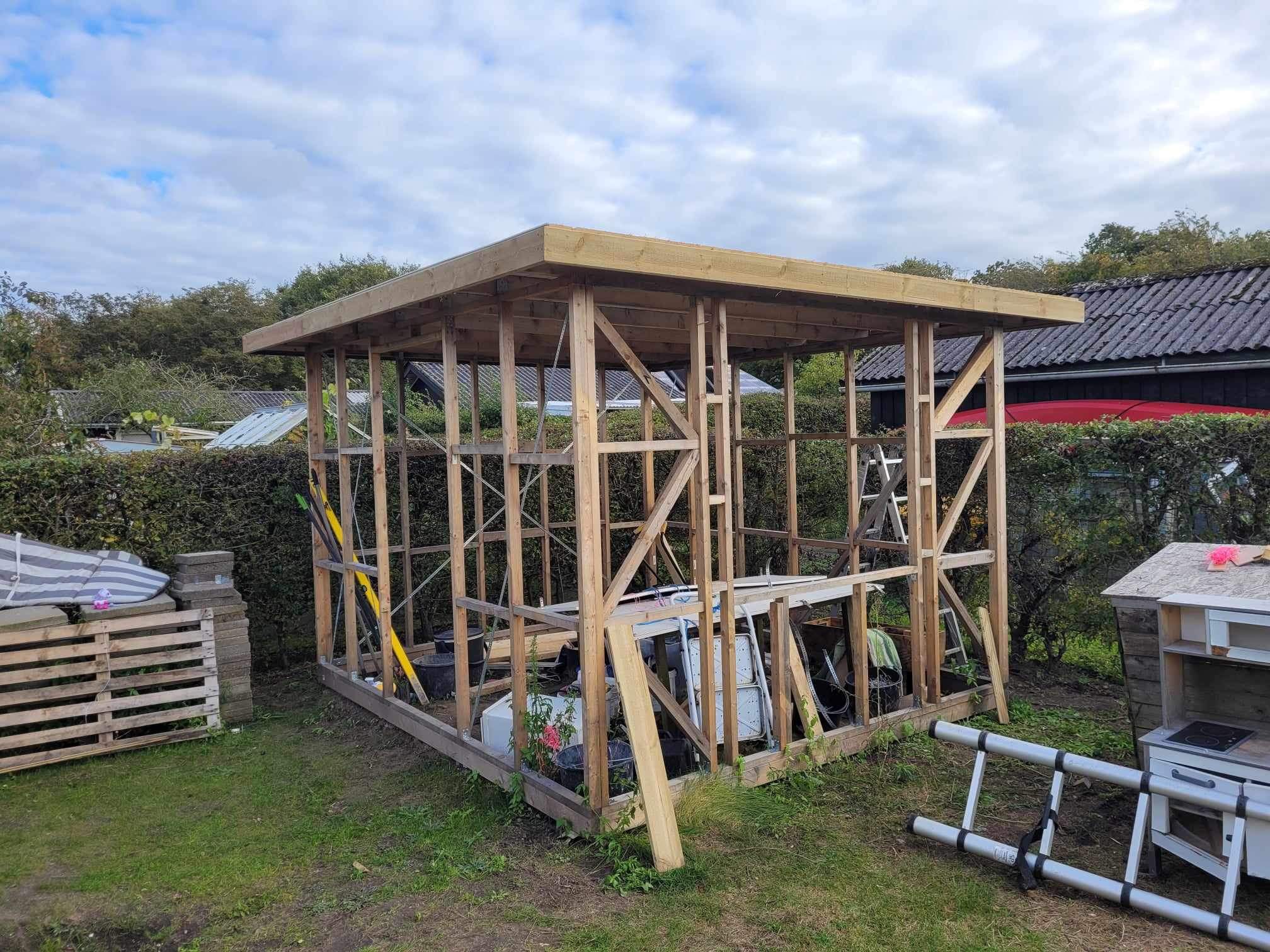 Billigt förråd av återvunna material