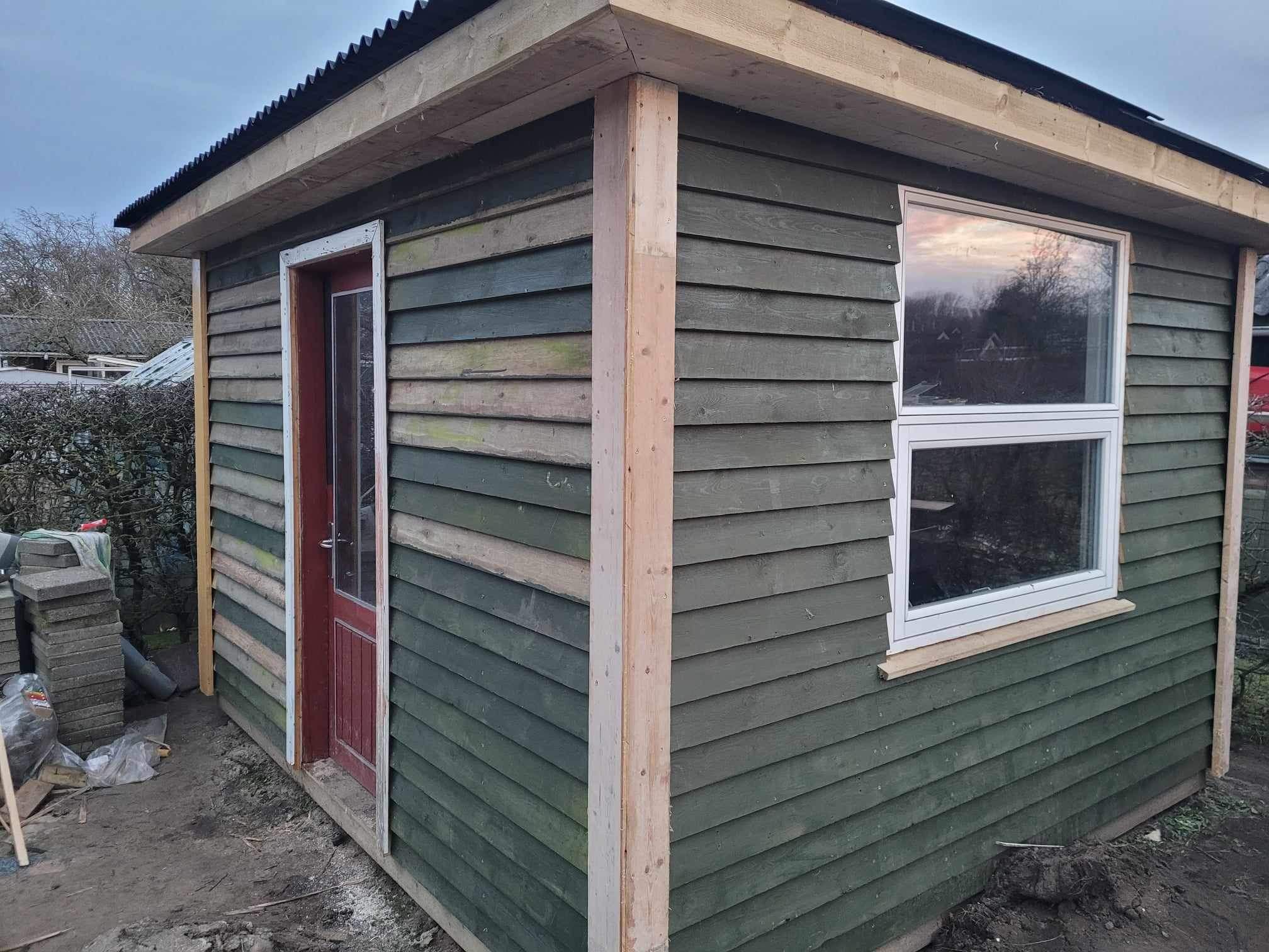 Billigt förråd av återvunna material