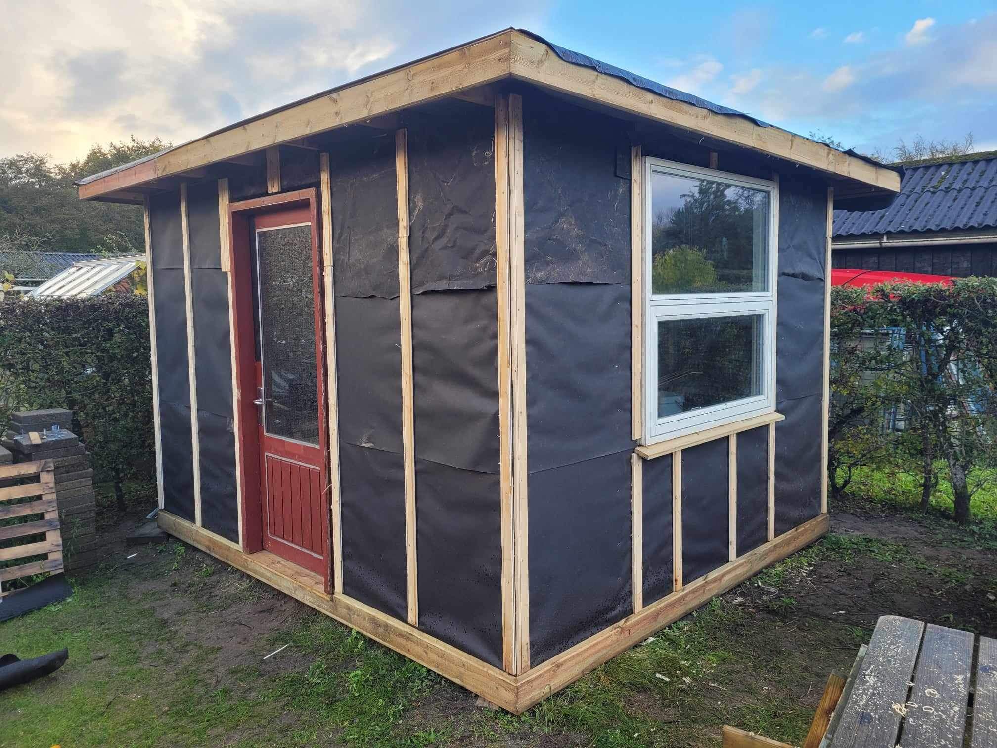 Billigt förråd av återvunna material