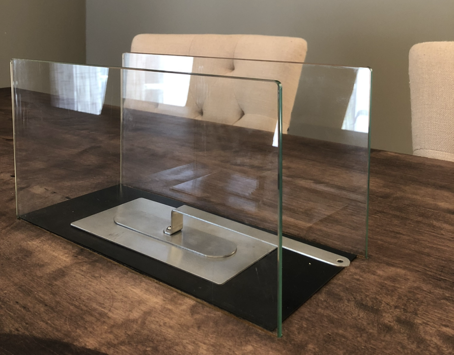 Pöytälevy sisustustakalla