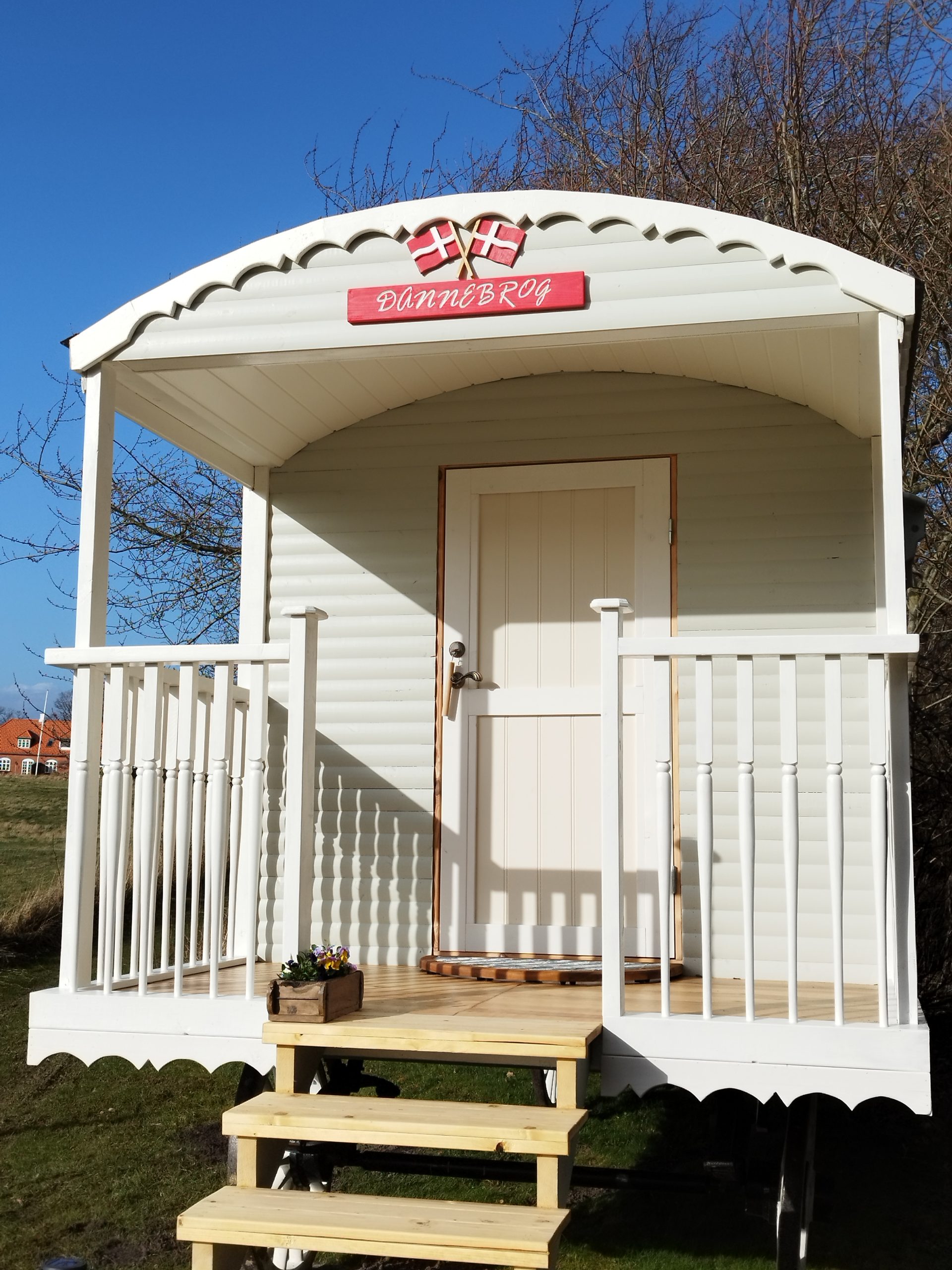 Cirkusvogn til beboelse