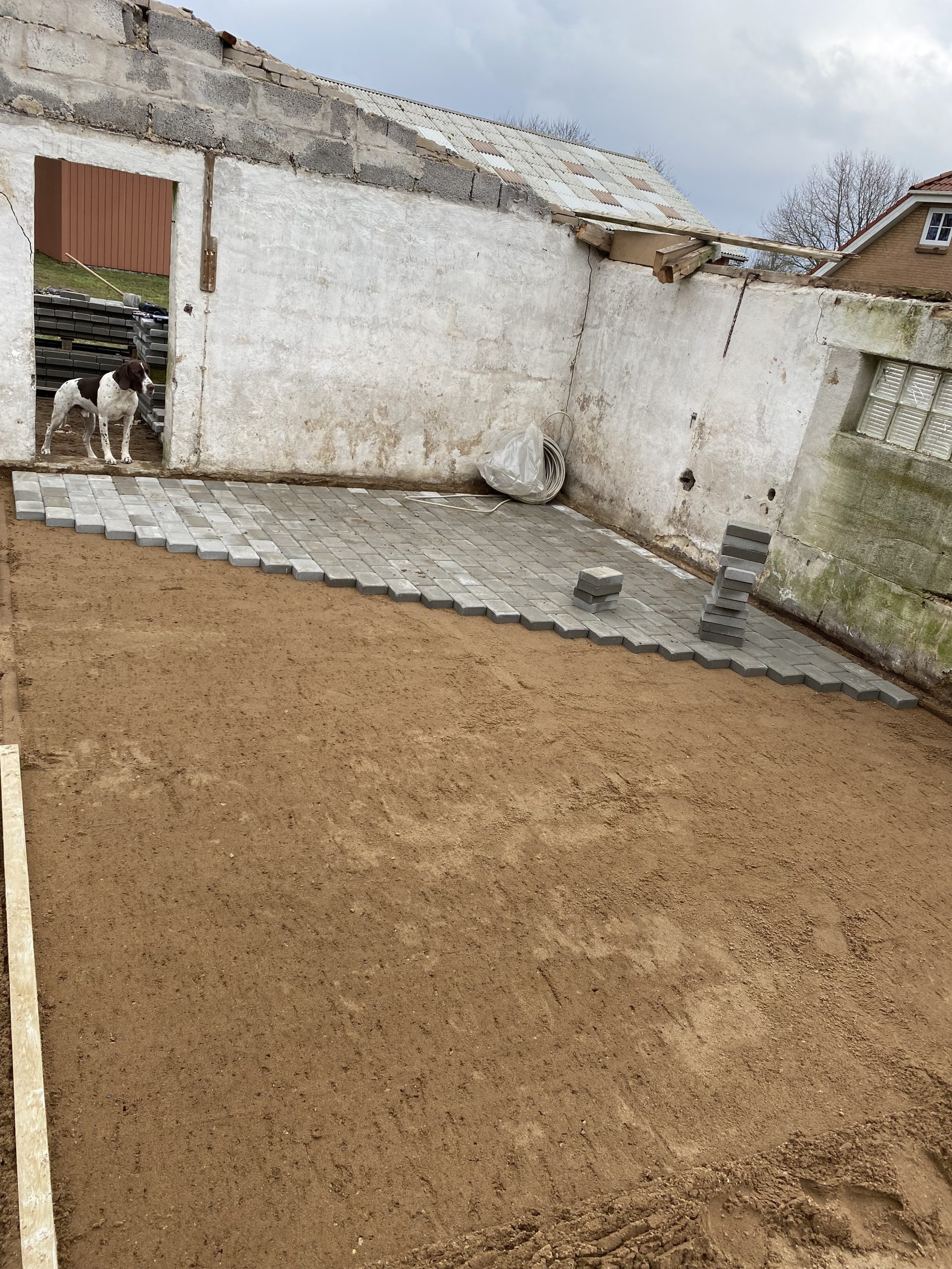 Renovering av gammalt svinstall