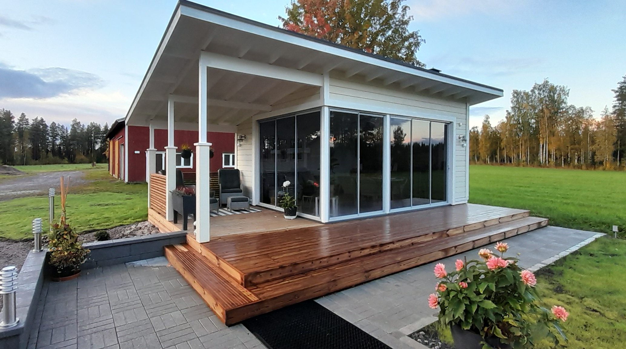 Separat udestue med køkken