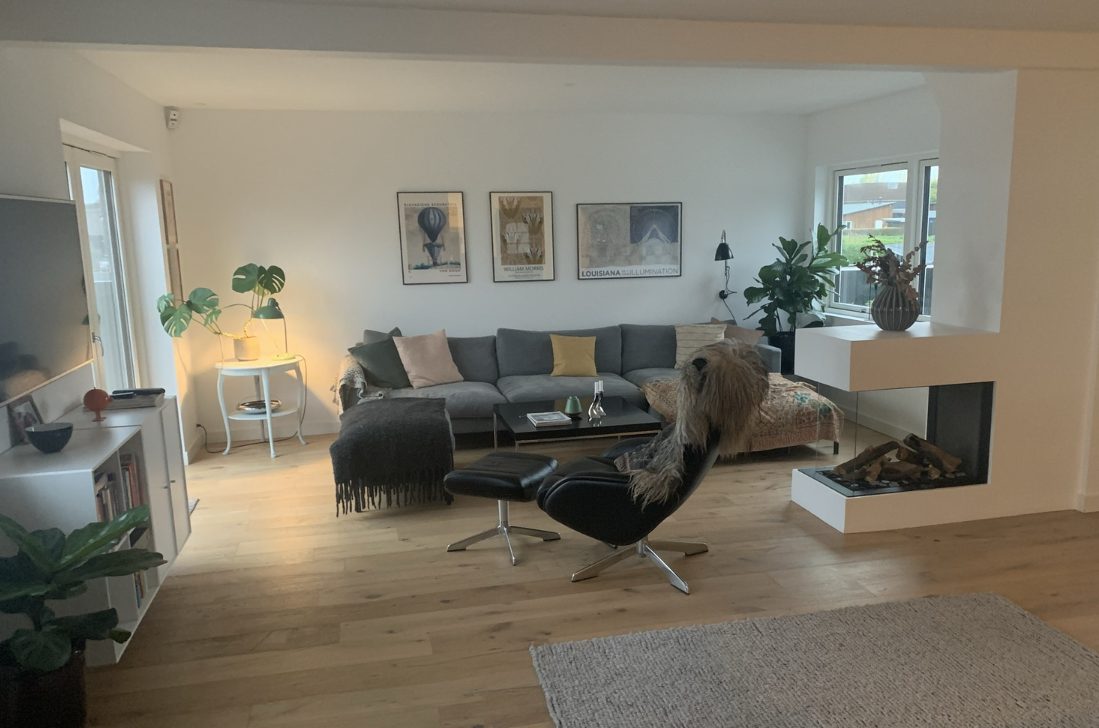 Tillbyggnad integrerad med befintlig bostad