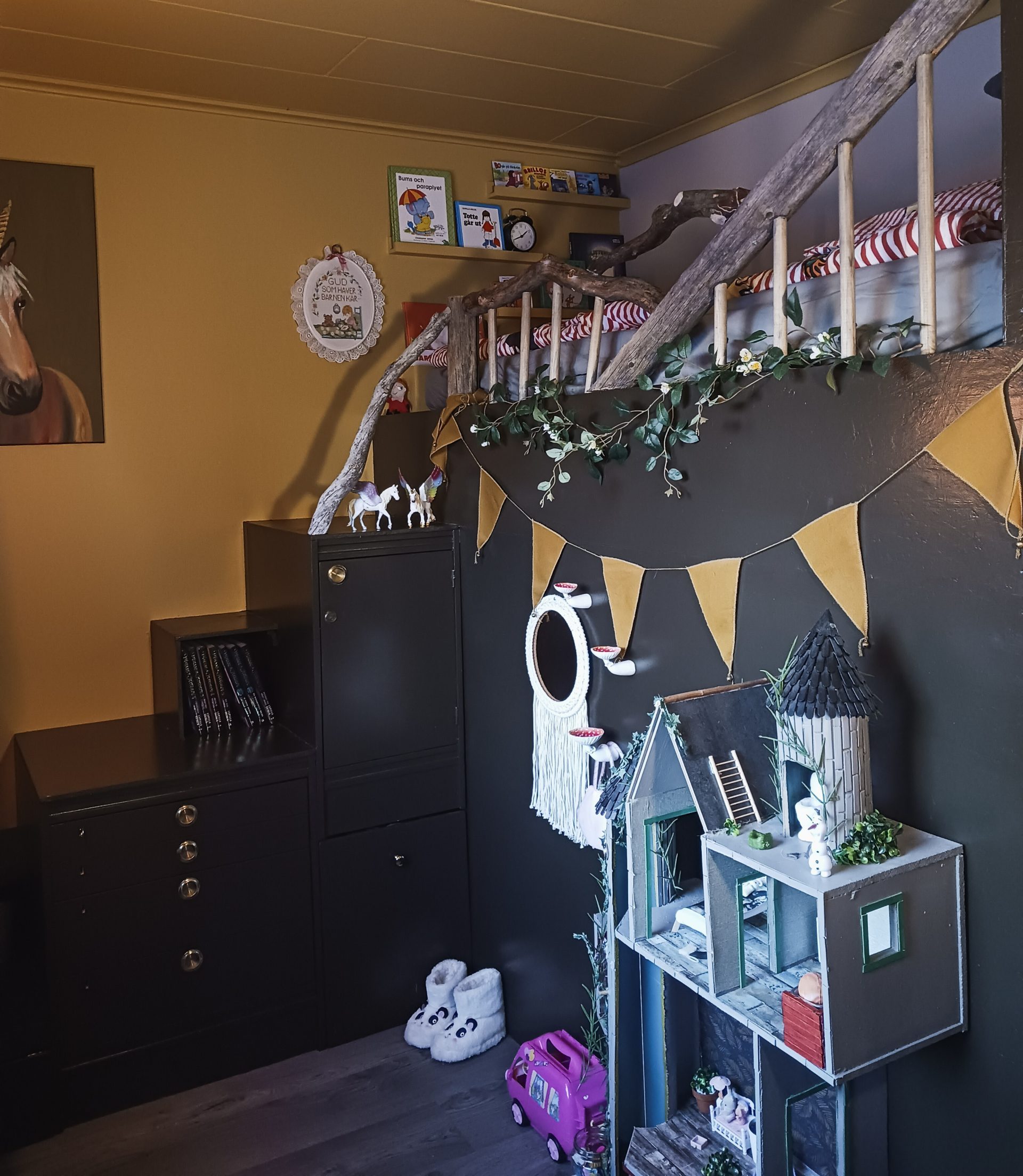 Rumsavdelare i barnkammaren