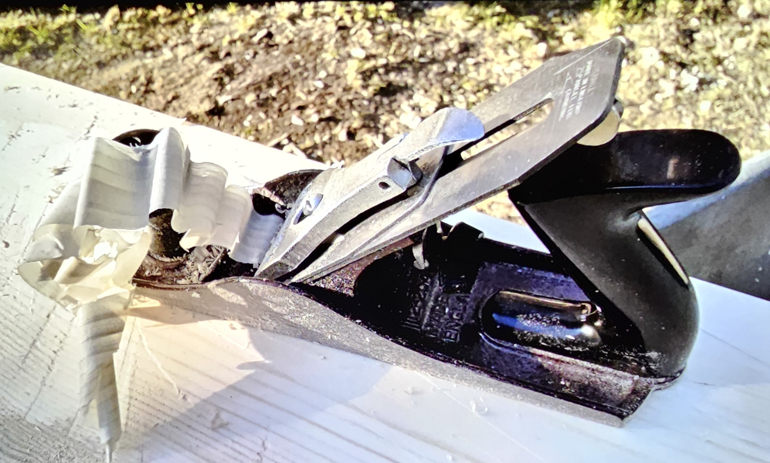 Pergola på punktfundament