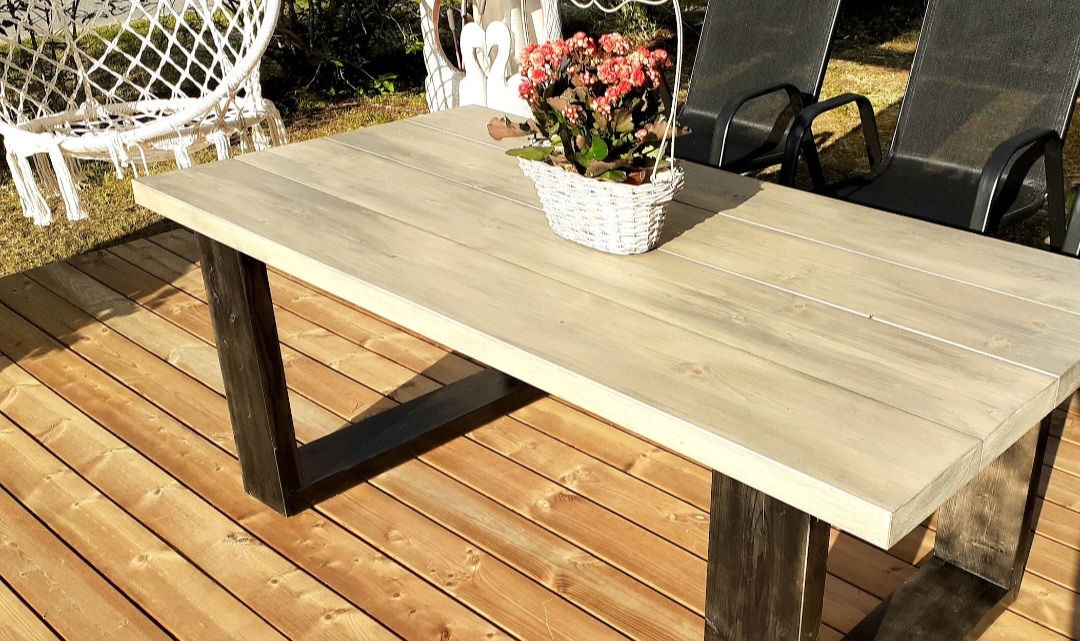 Pergola på punktfundament