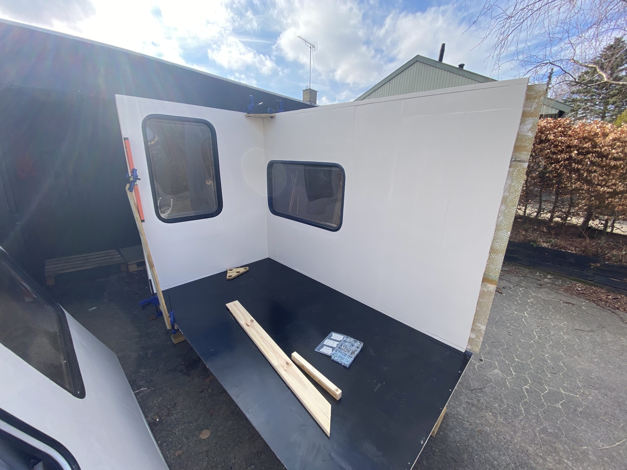 Mini camper til traileren