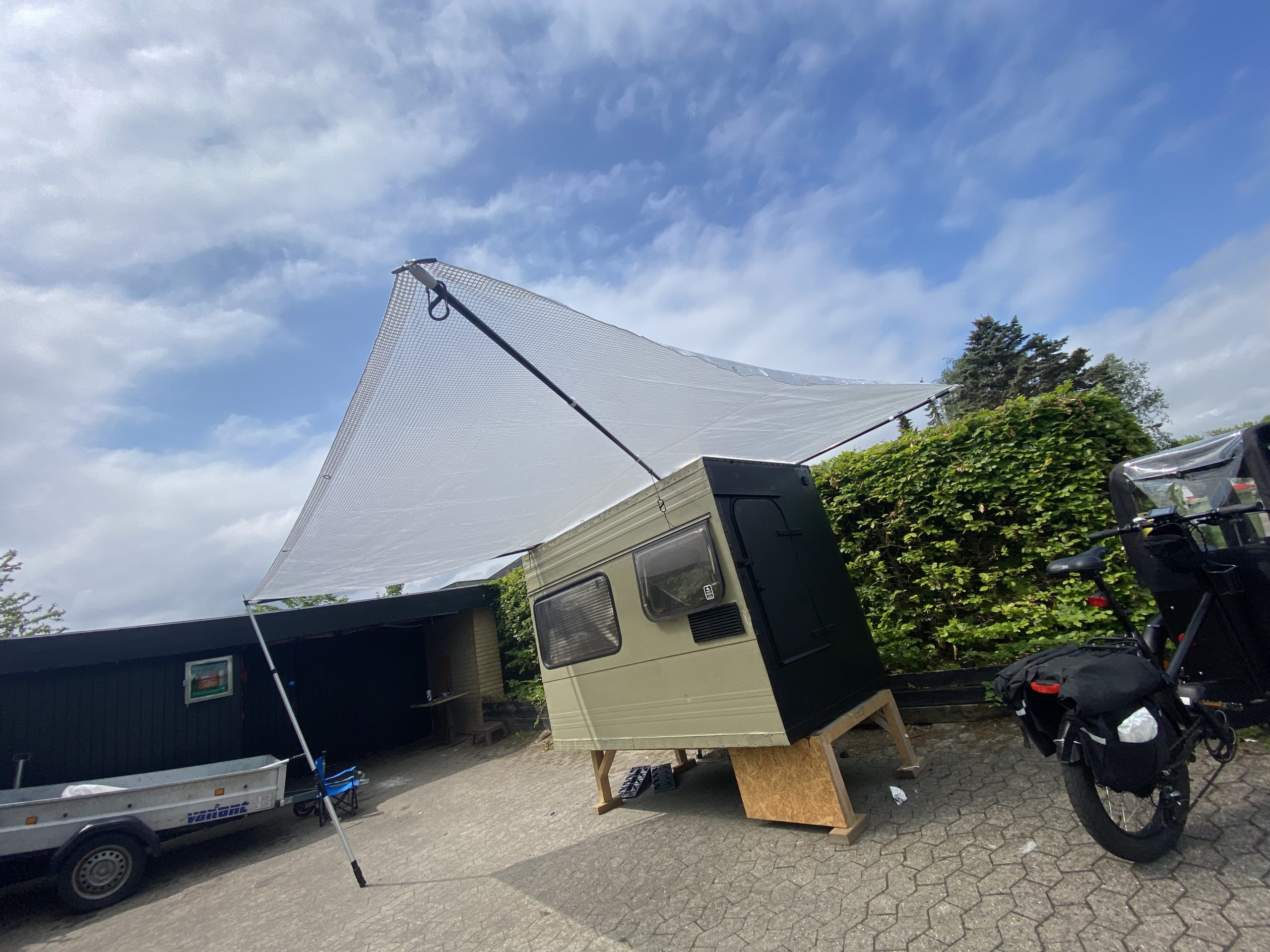 Mini camper til traileren