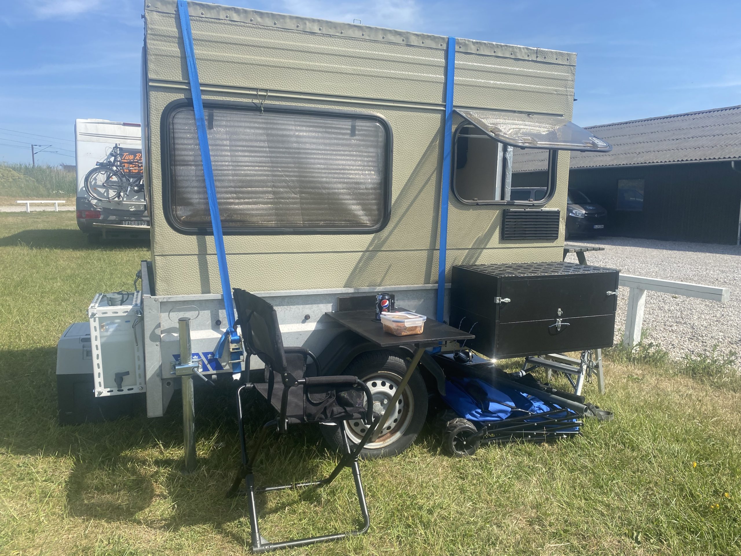 Mini camper til traileren