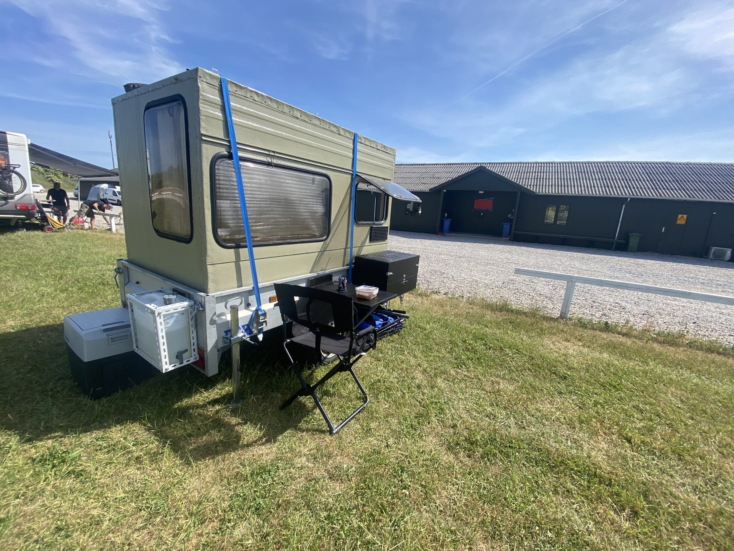 Mini camper til traileren