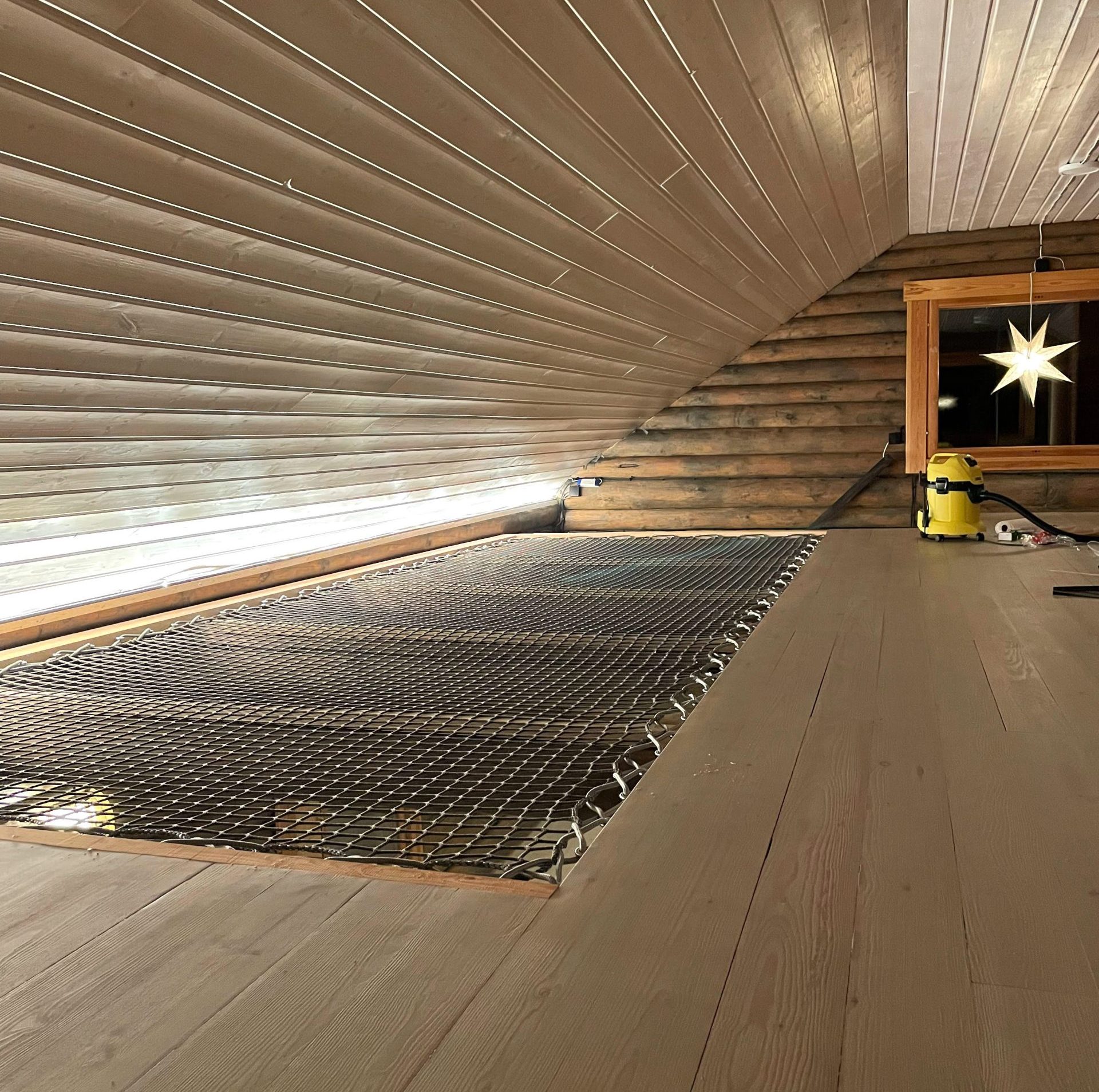 Riippumatto lattiassa