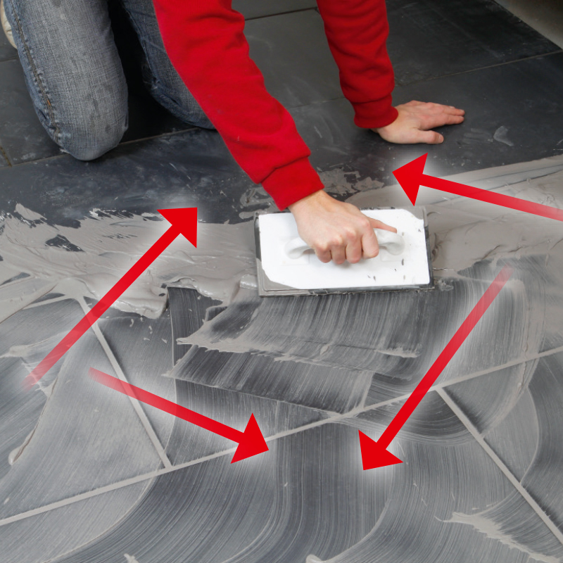 Gulvfliser montering