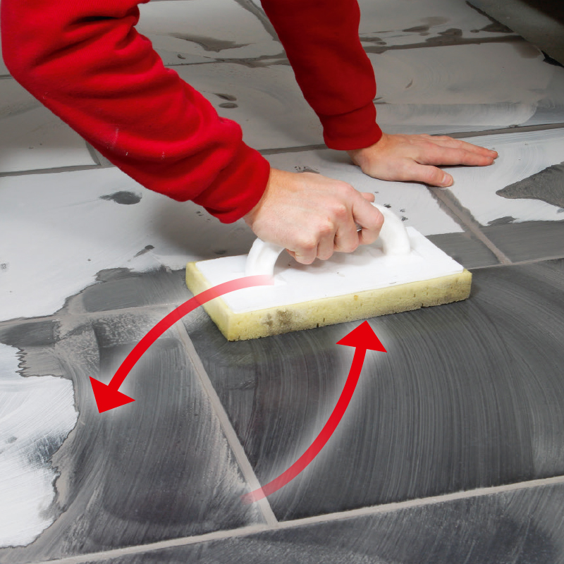 Gulvfliser montering