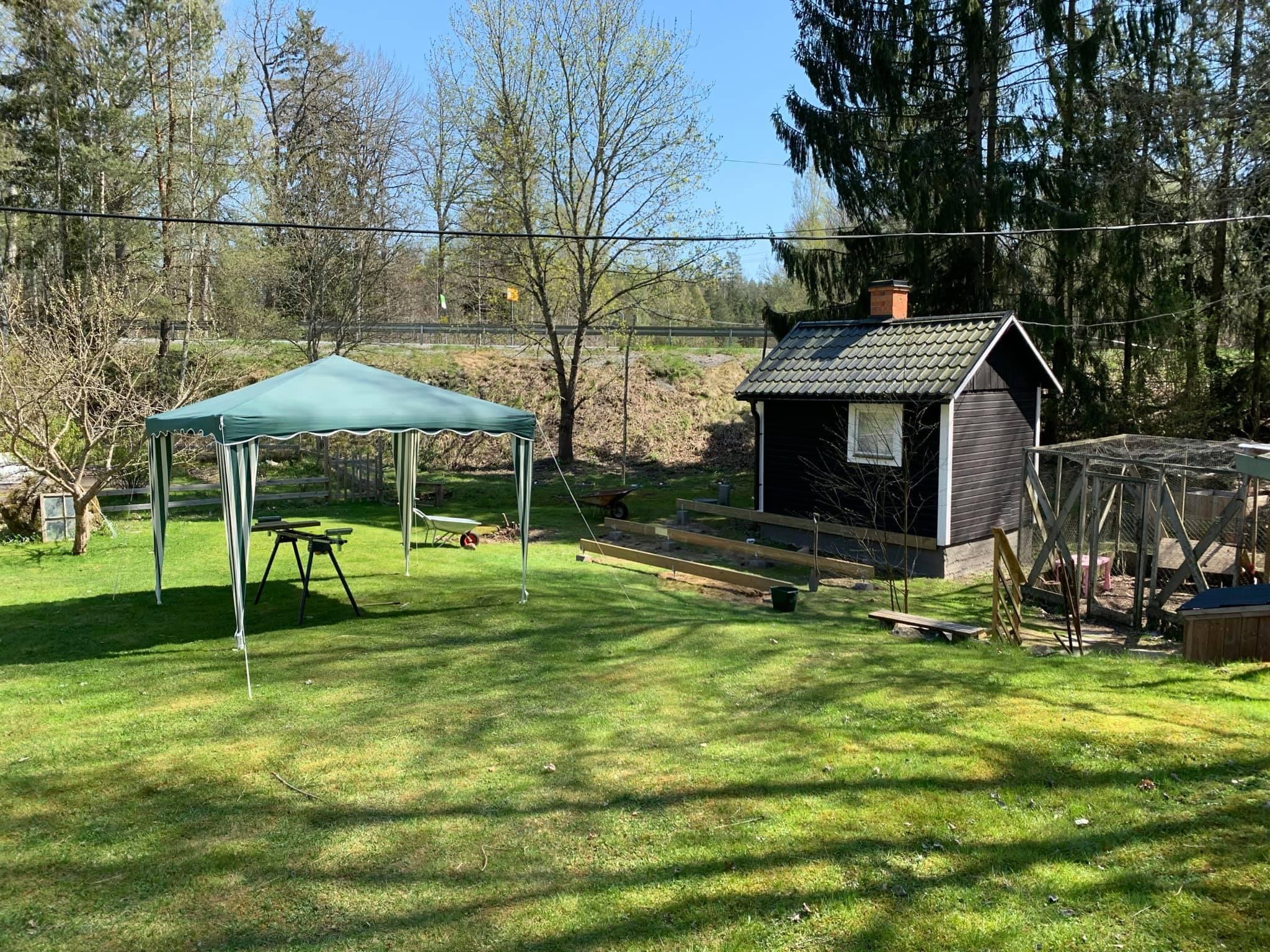 Træterrasse til annekset