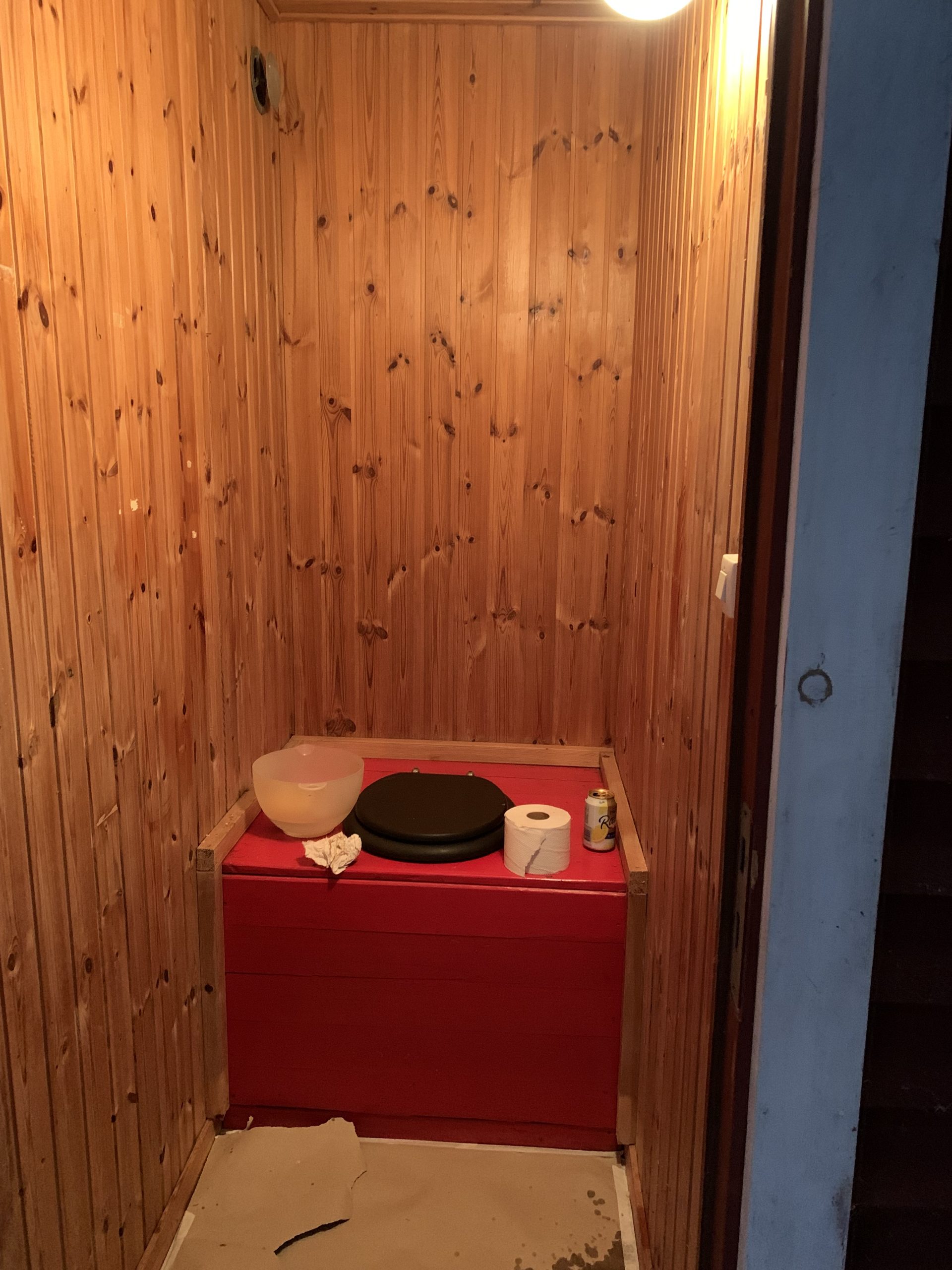 Trädäck med pergola