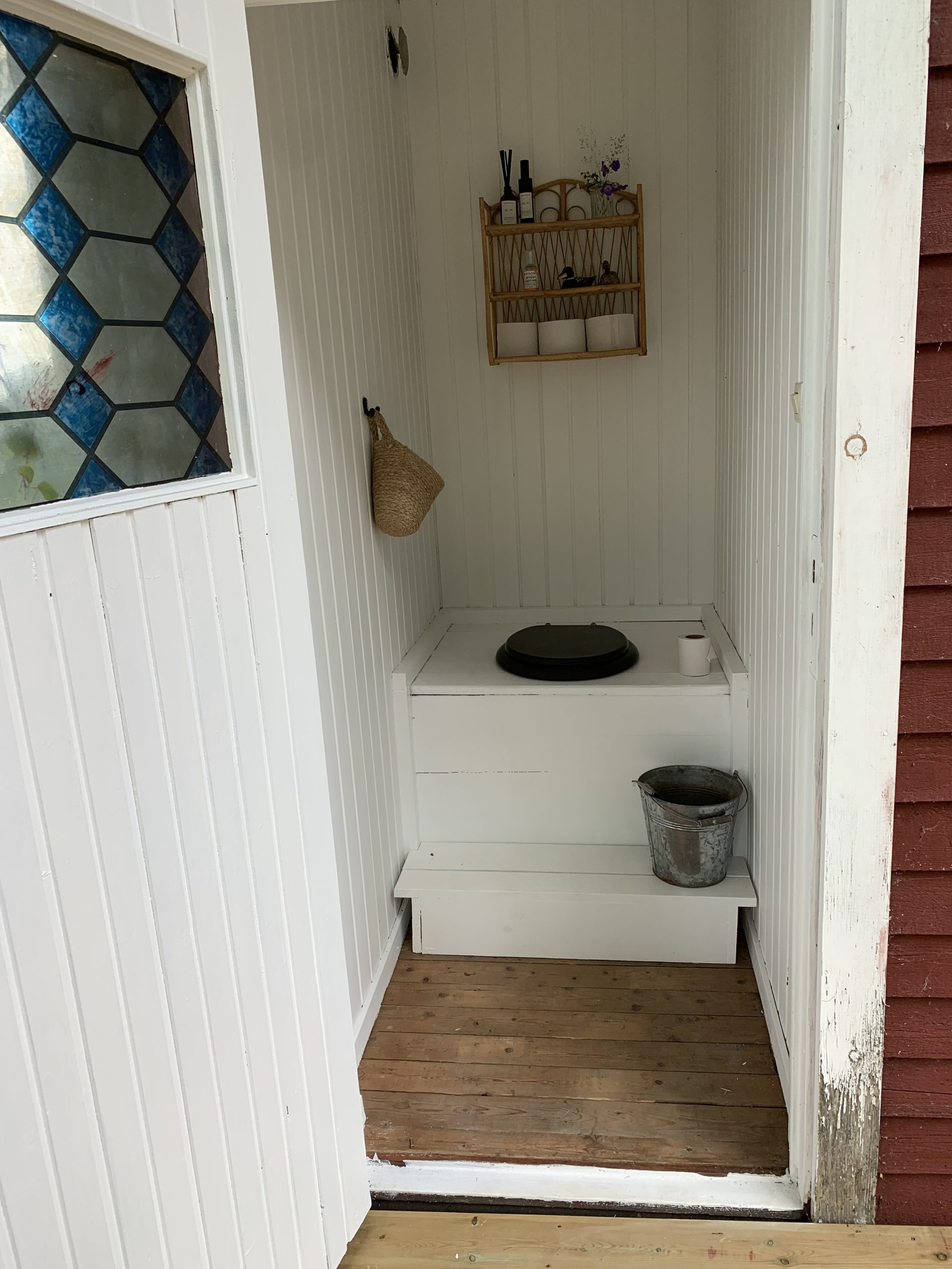 Trädäck med pergola