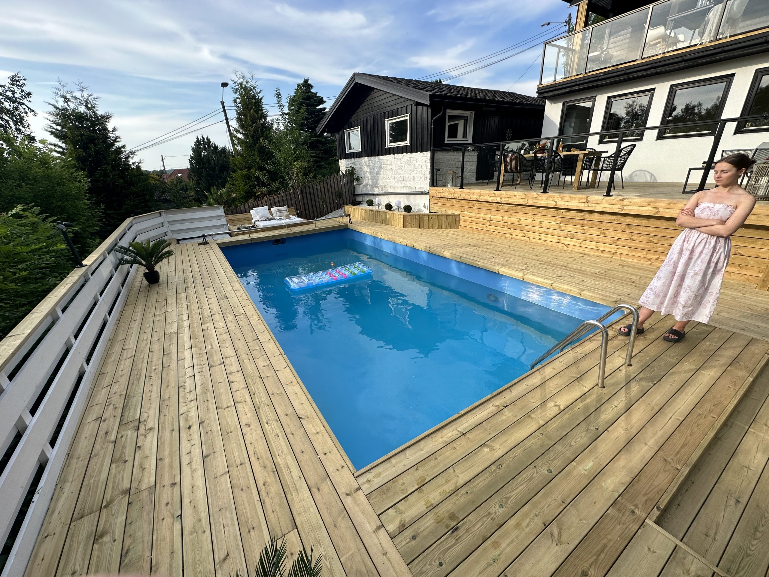 Renovering av bassengområdet