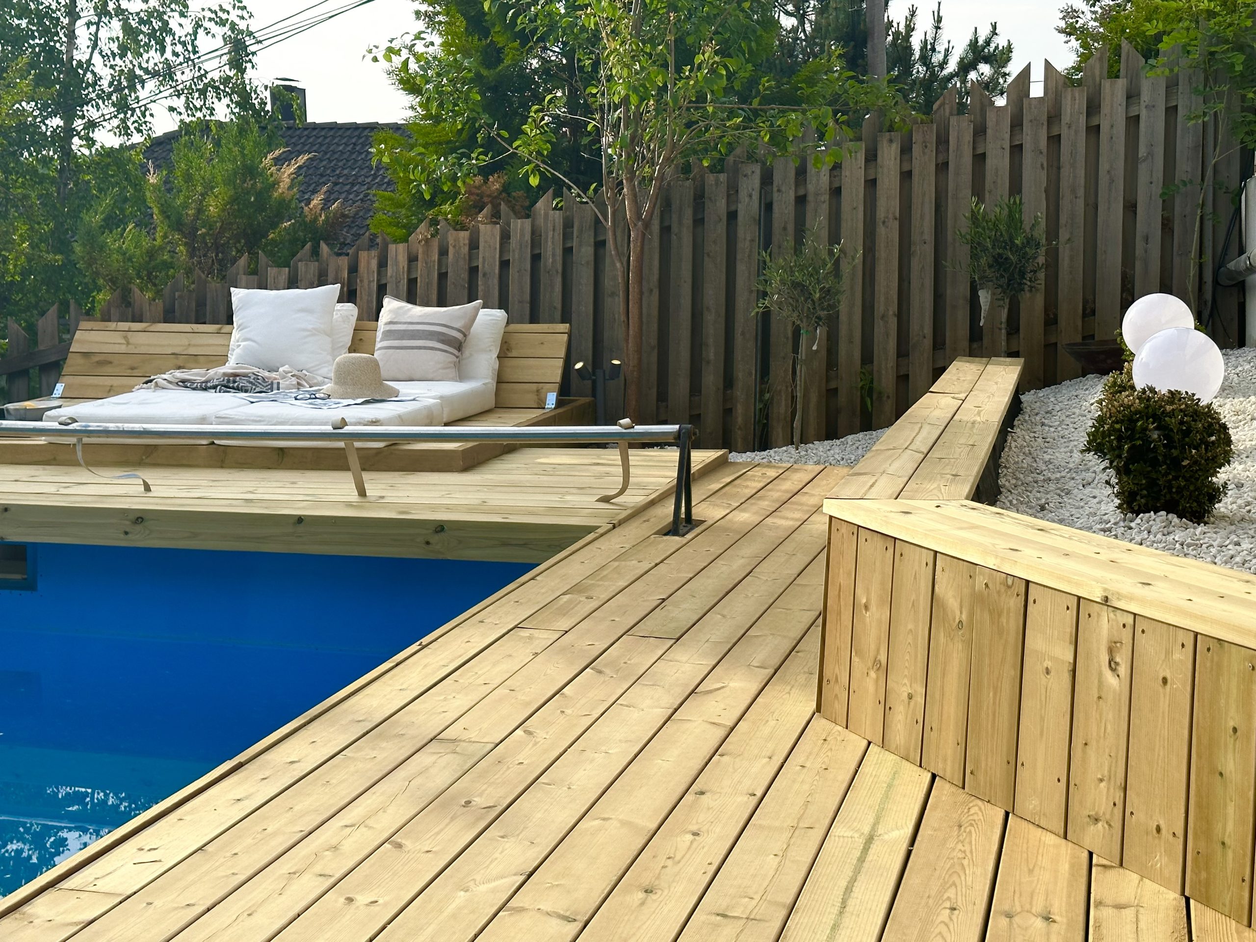 Renovering av bassengområdet