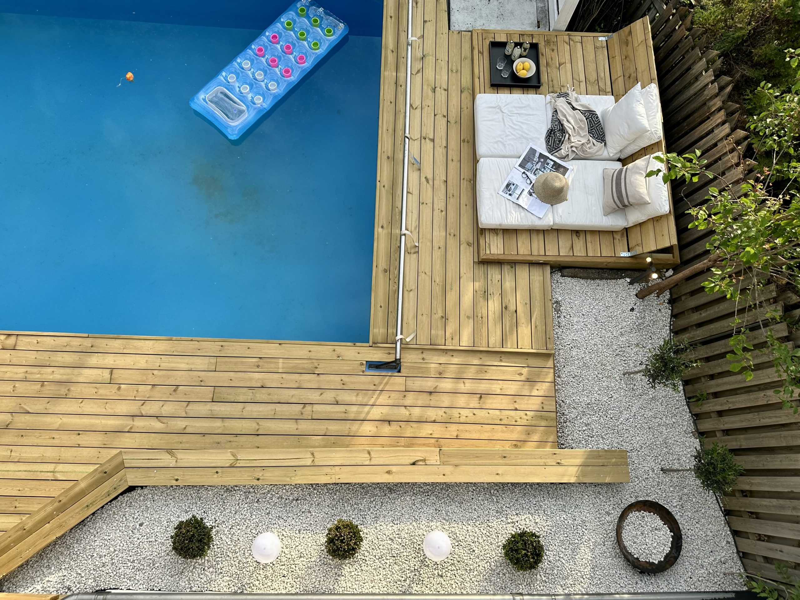 Renovering av bassengområdet