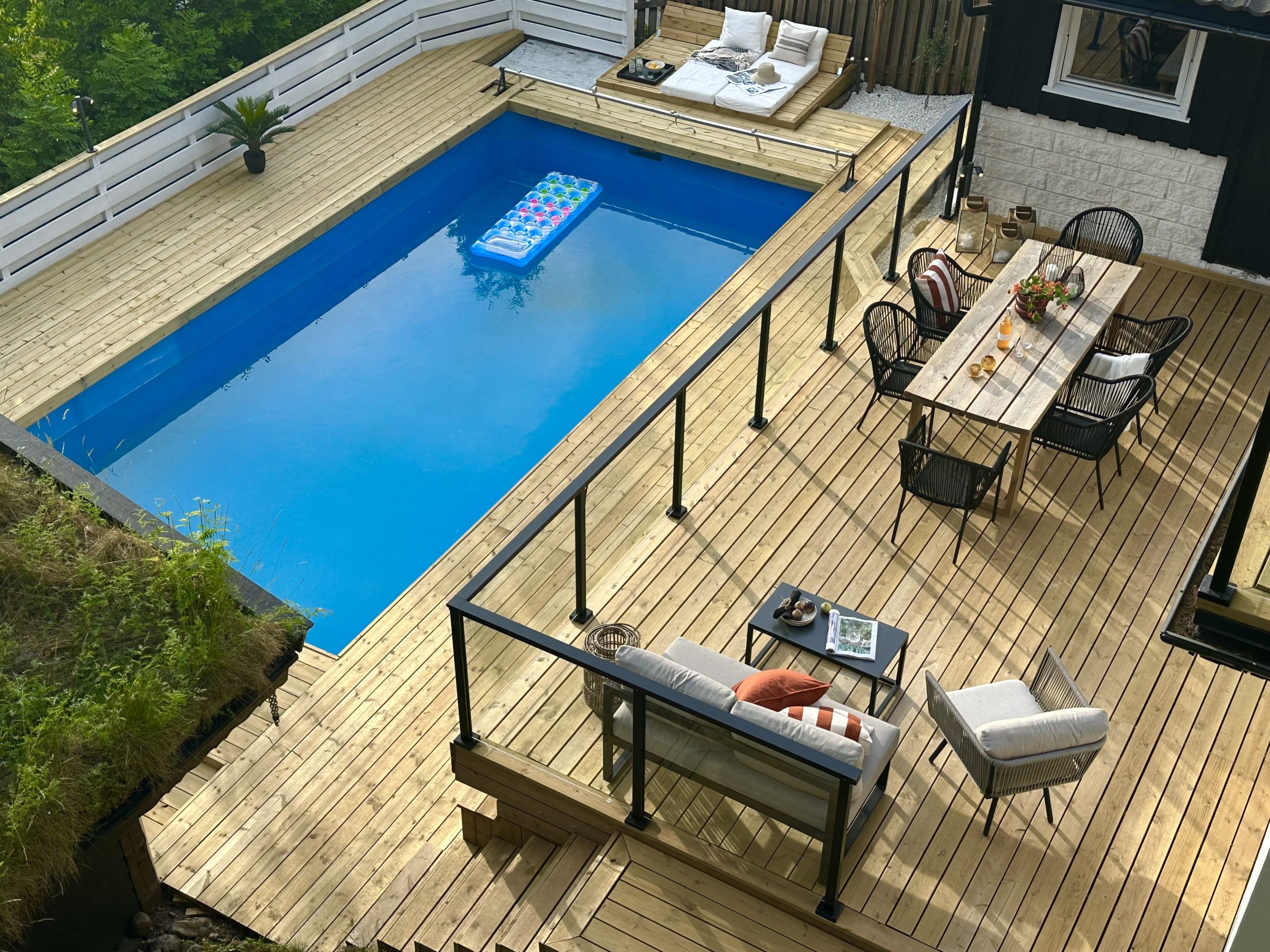 Renovering av bassengområdet